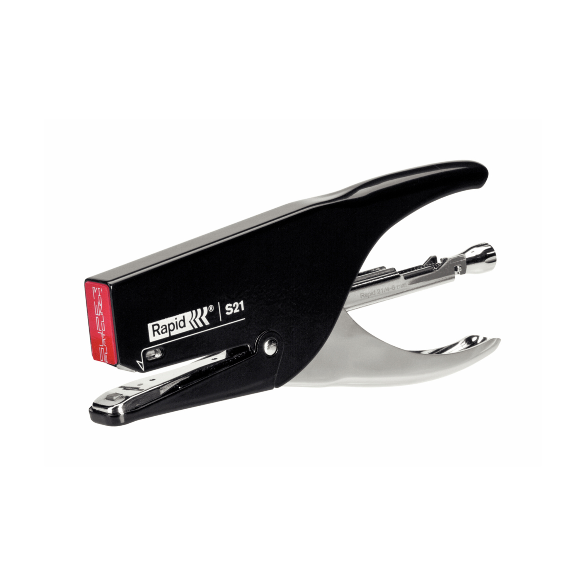Rapid Supreme S21 - Graffatrice - 30 fogli - 21/4, 21/6 - metallo - nero