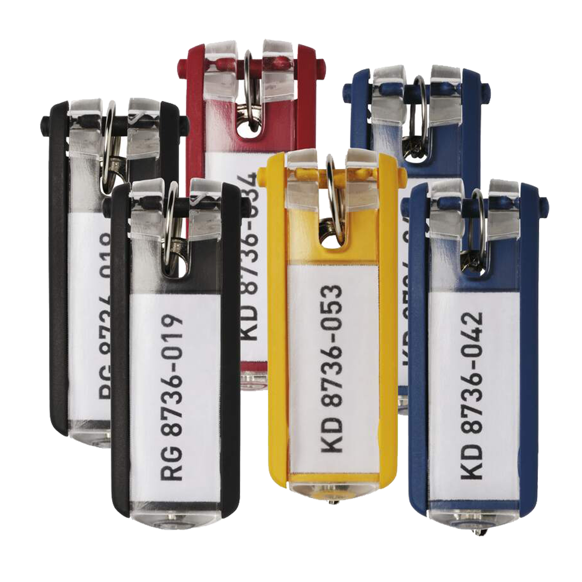 Portachiavi Key Clip - colori assortiti - Durable …