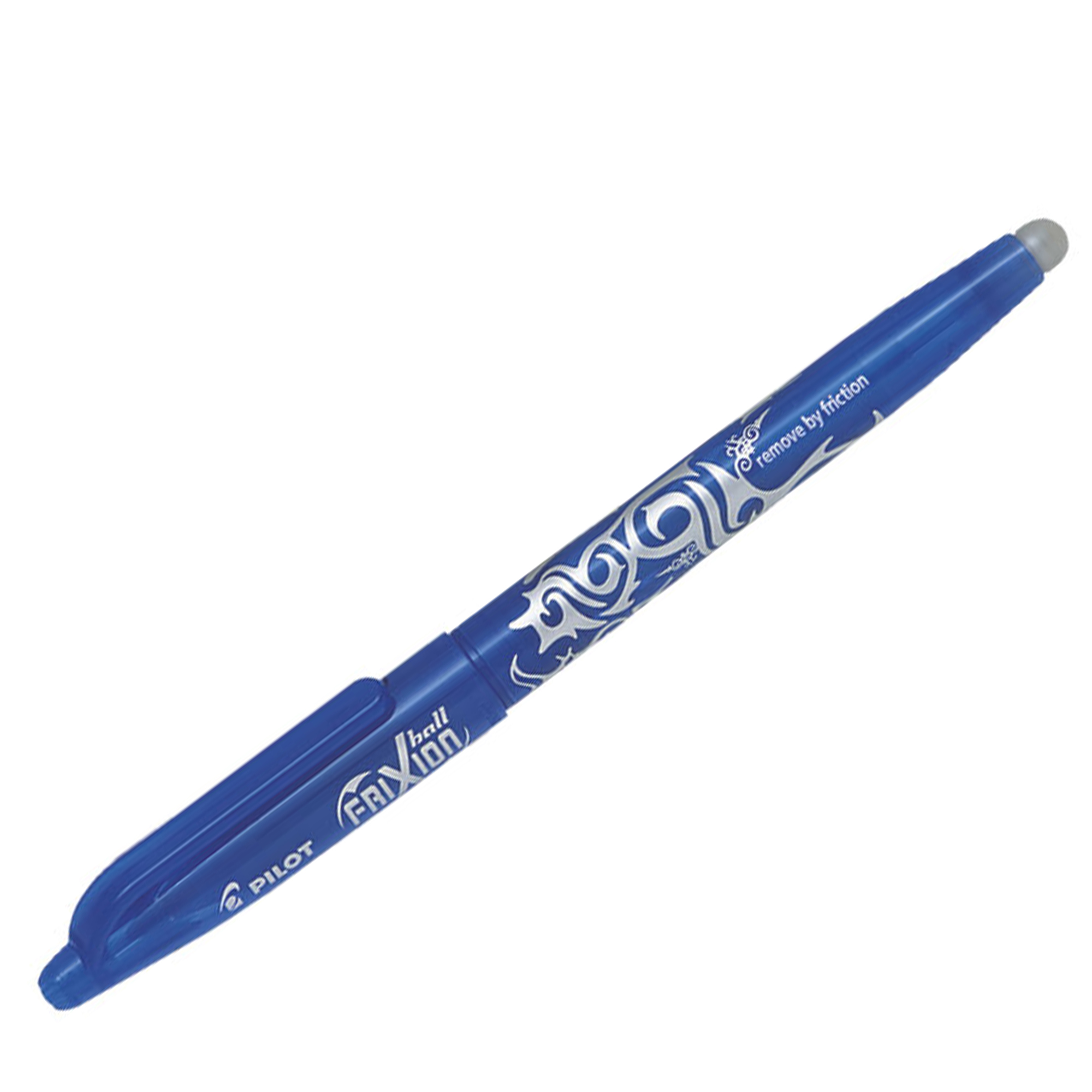 Pilot FriXion Ball - Penna a sfera - non permanente - blu chiaro - inchiostro in gel sensibile al calore - 0.7 mm - con gomma