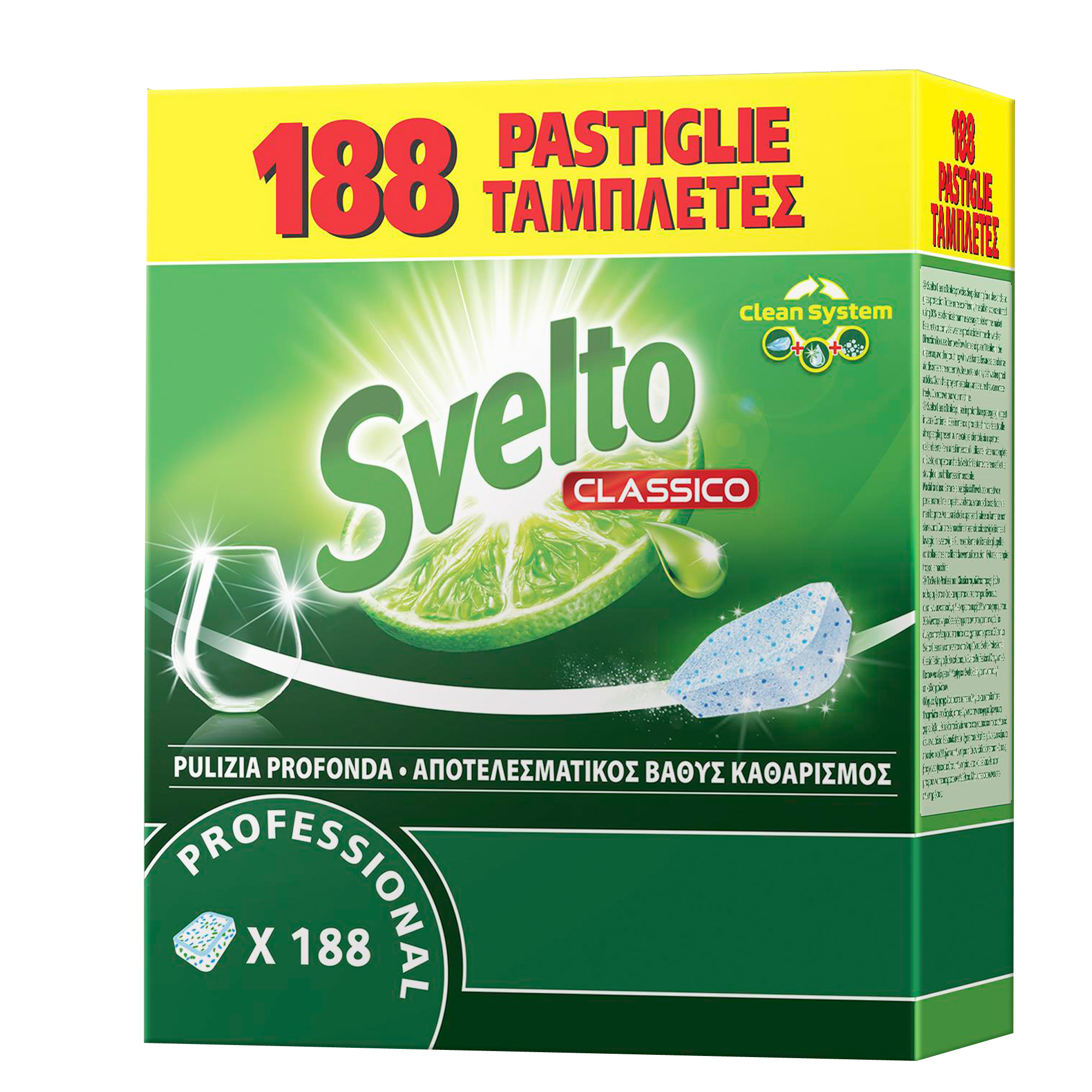 Tabs per lavastoviglie - Svelto - fustino da …