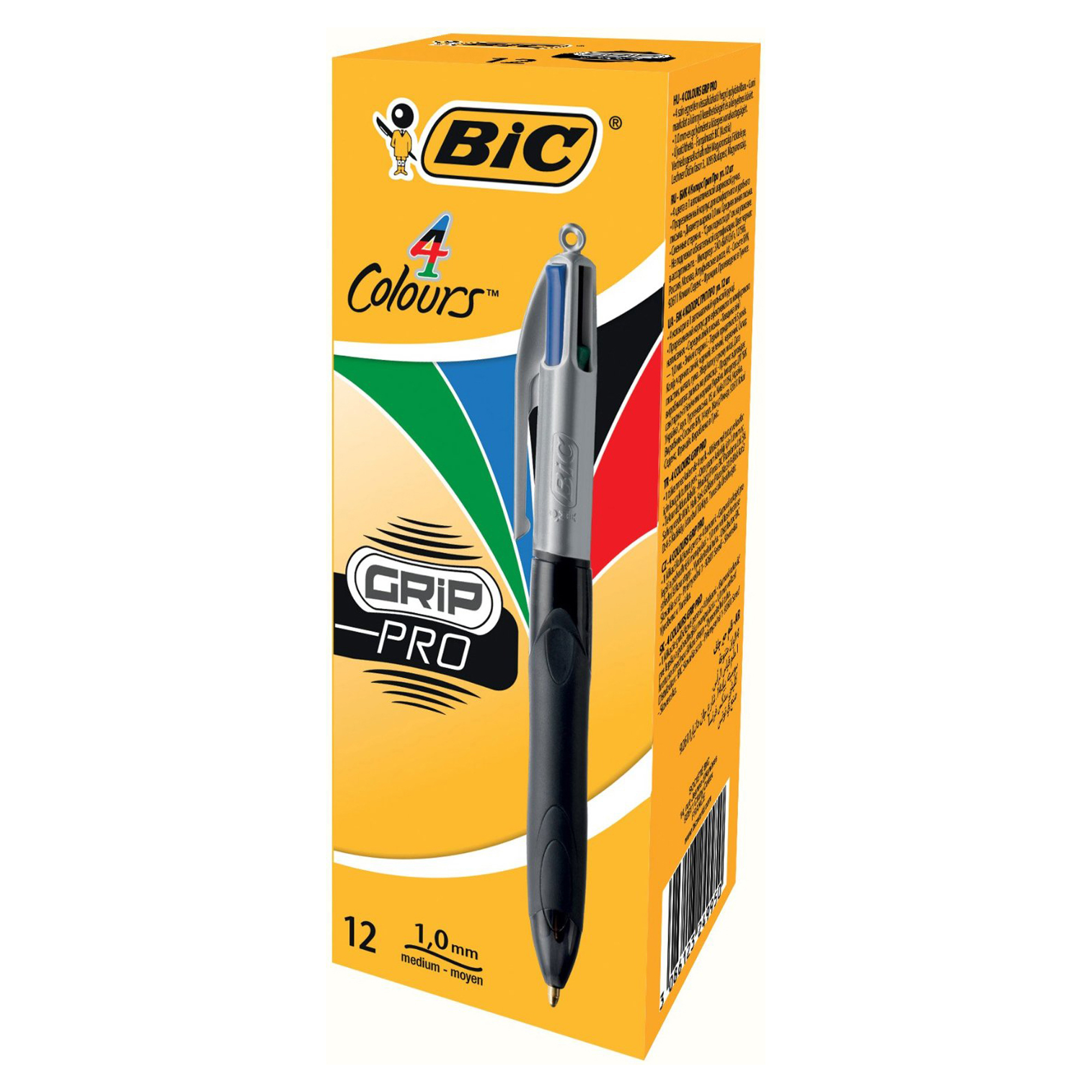 Penna a sfera a scatto 4 Colors Grip …