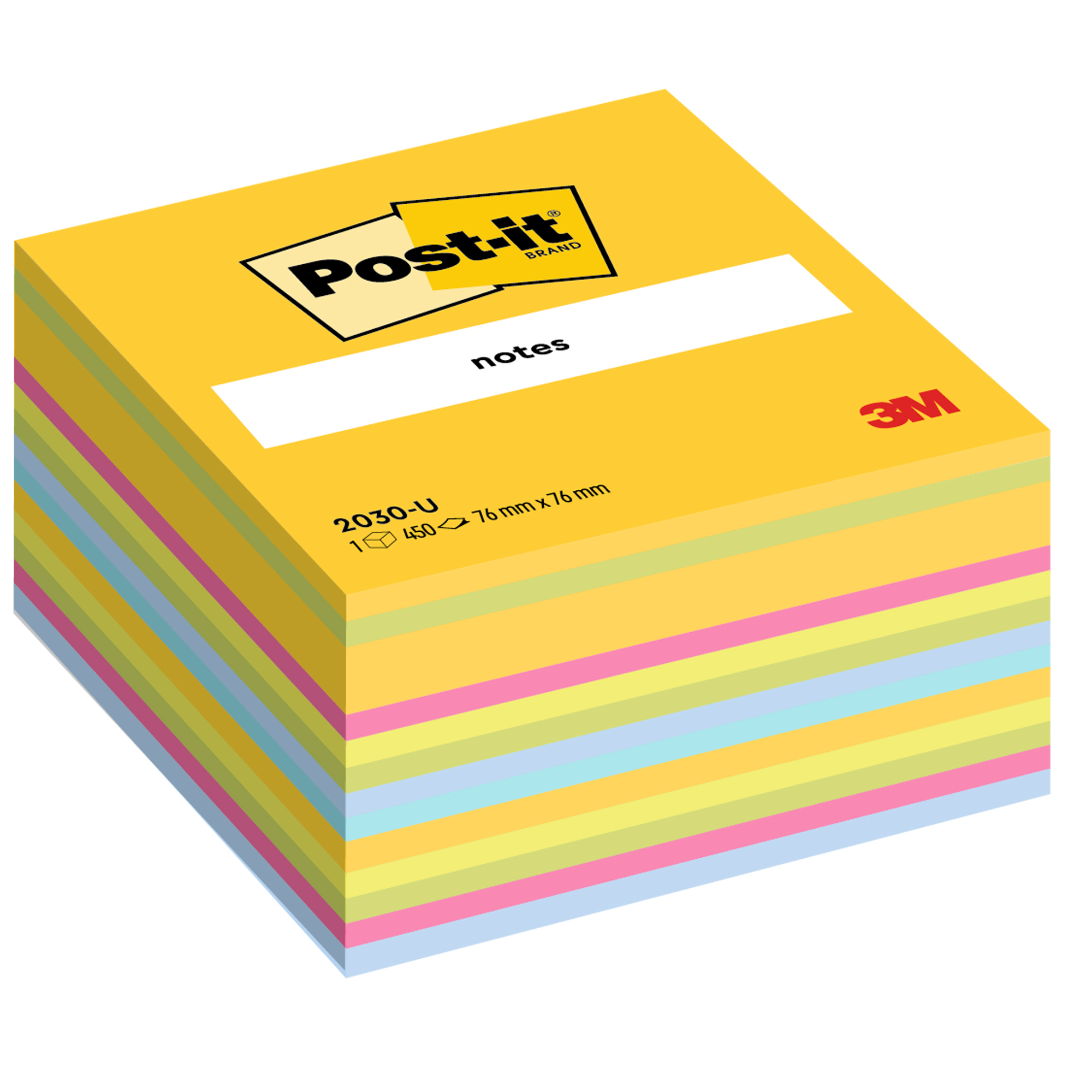 CUBO POST-IT ULTRACOLOR 2030 U