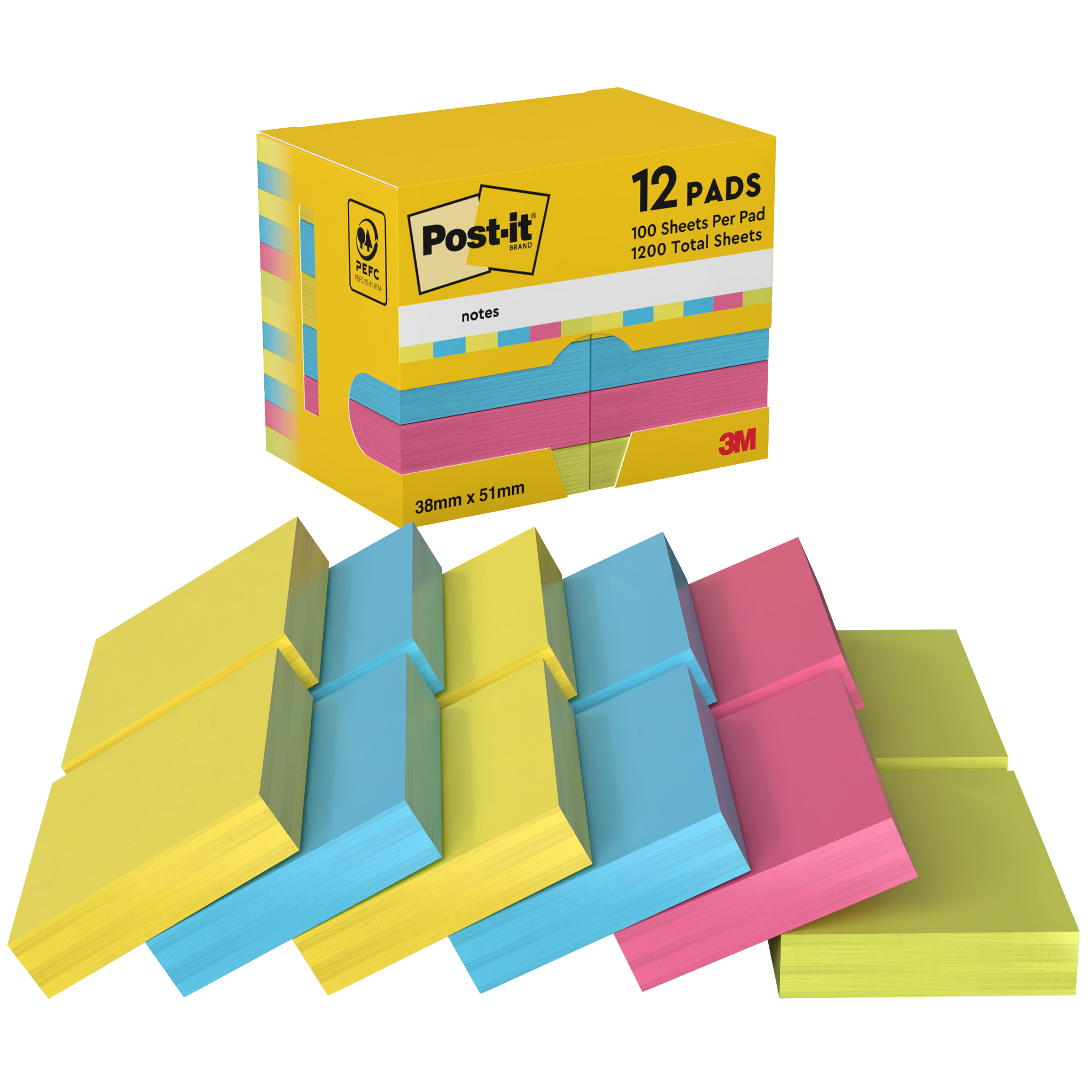 Blocco foglietti Colori Energy - 653-TFEN - 38 …