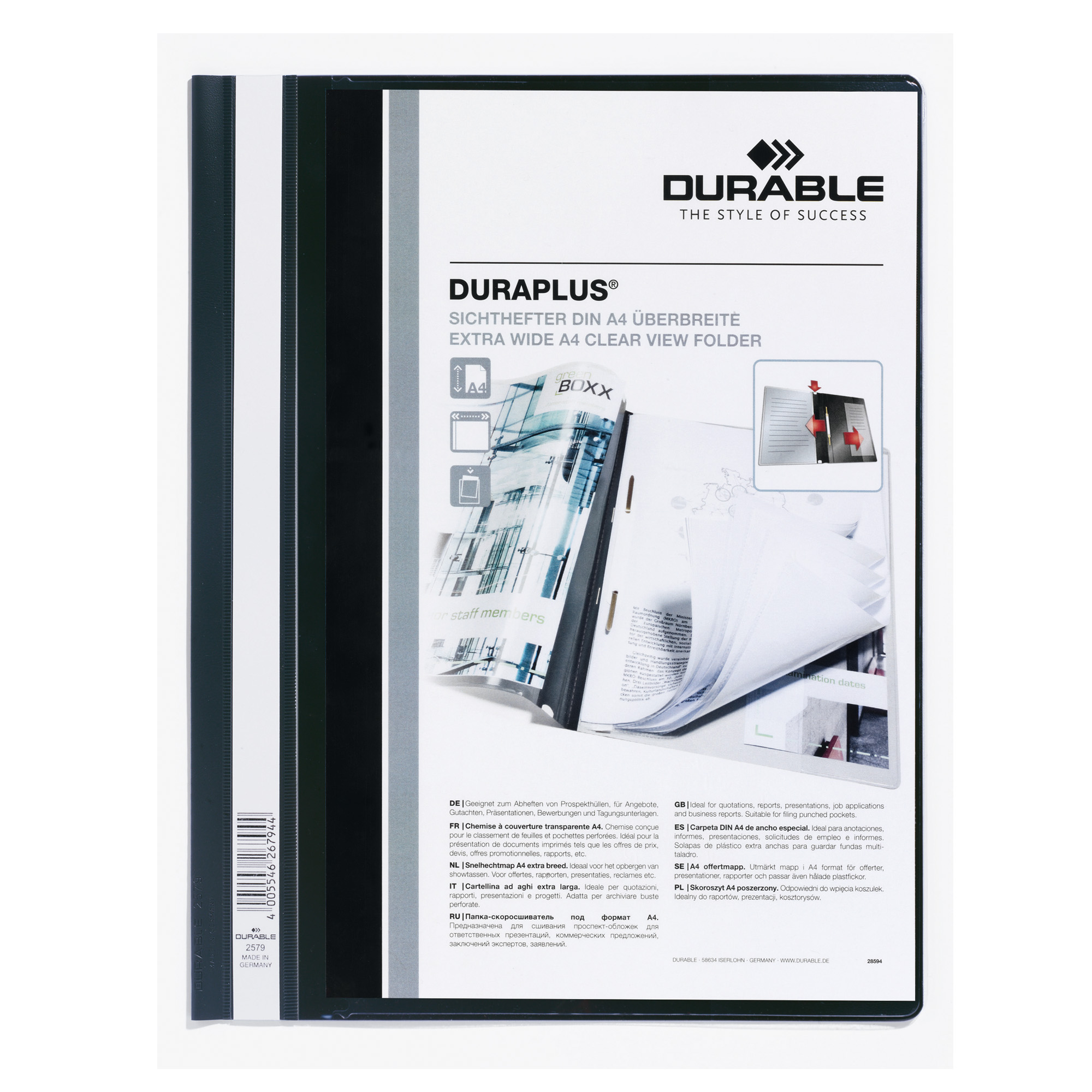 Cartellina ad aghi Duraplus - A4 - PP …