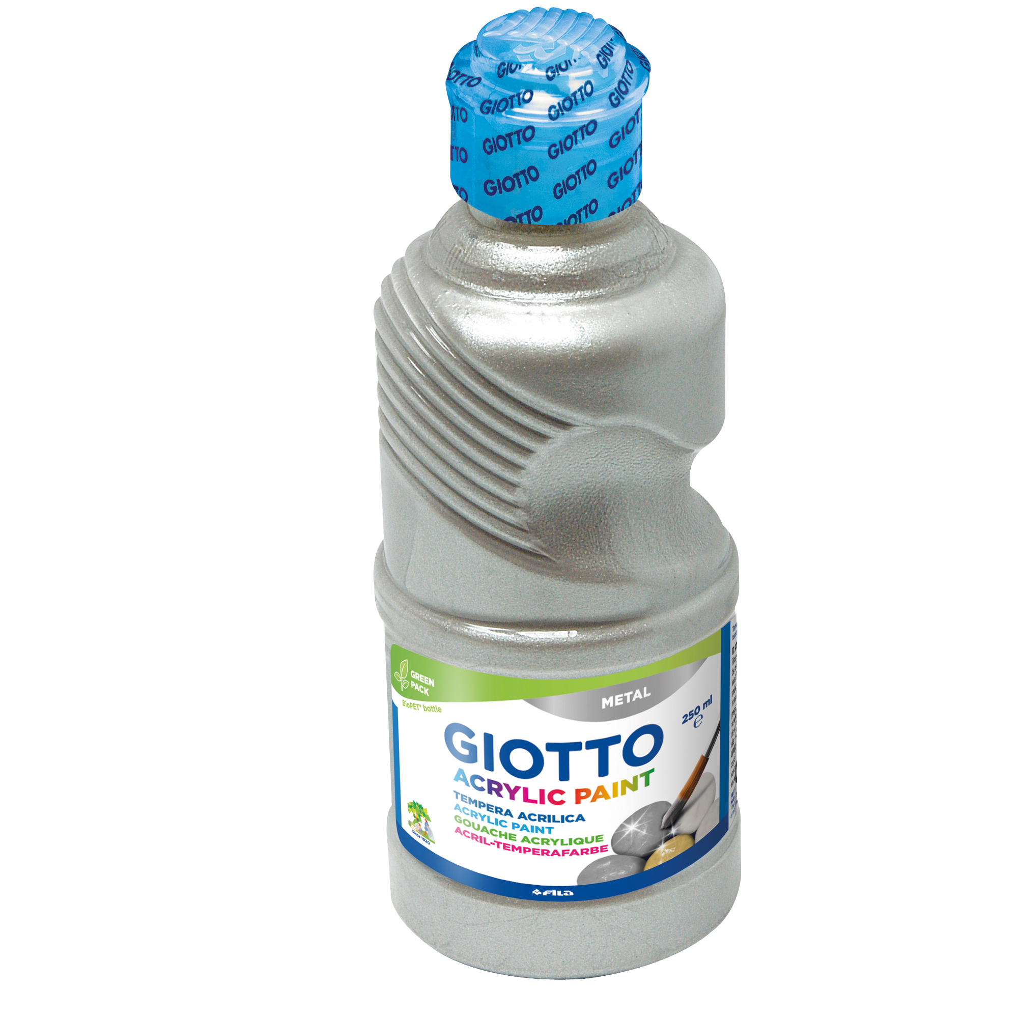 Tempera pronta acrilica - 250ml - argento - …