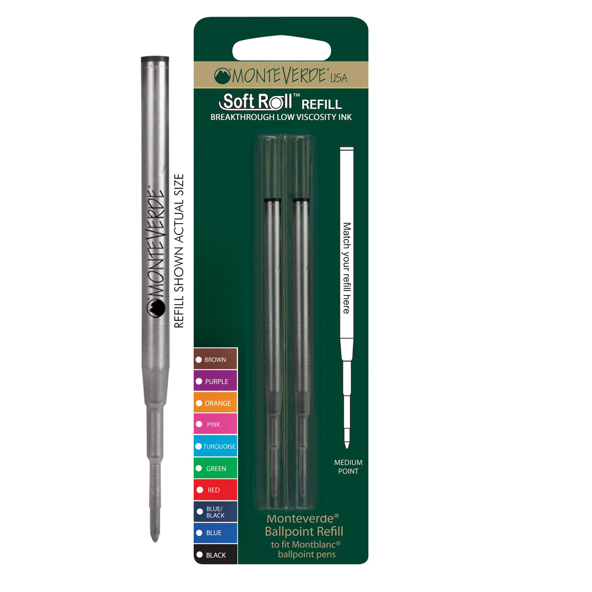 Refill per sfera Montblanc - punta media - …