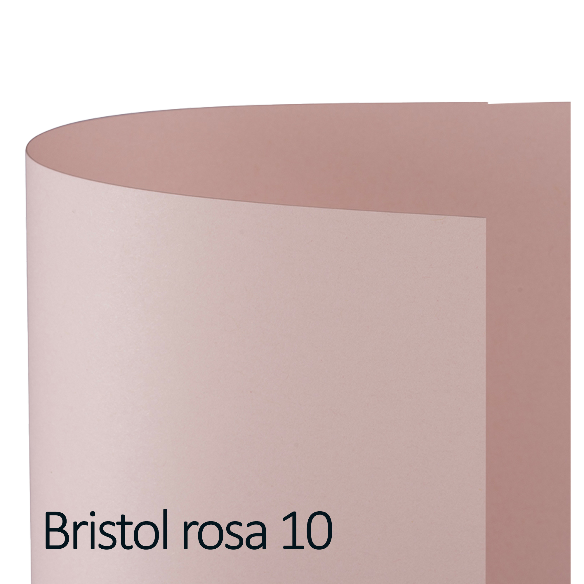 Favini Bristol Color 200 Sigillo T1 10 - Cartoncino - 700 x 1000 mm - 10 fogli - rosa - 200 g/m² - cartone