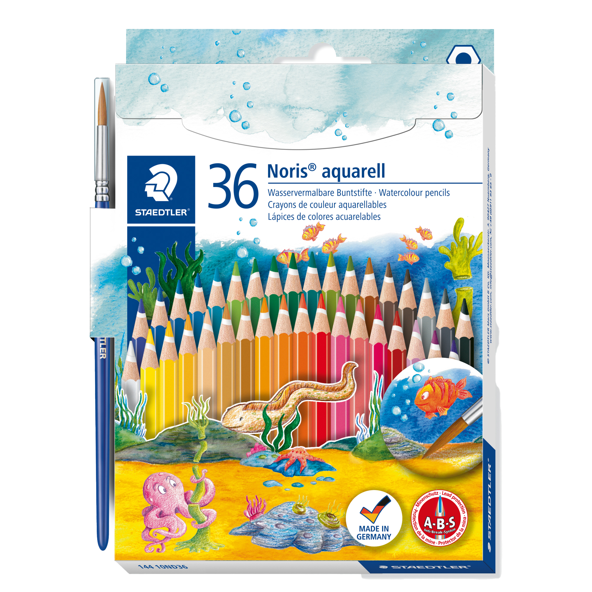 Pastelli Noris aquarell 144 - colori assortiti - …