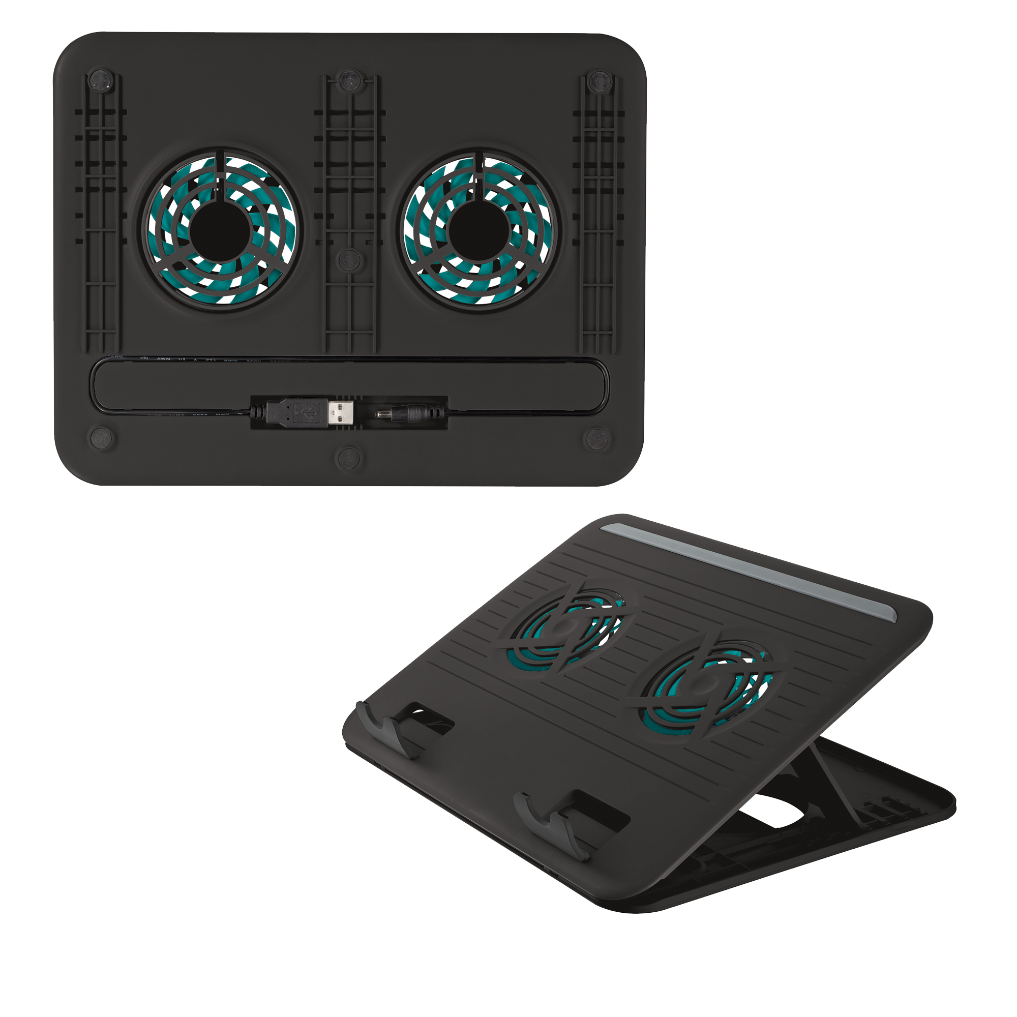 Trust Cyclone Notebook Cooling Stand - Supporto notebook - con ventola di raffreddamento