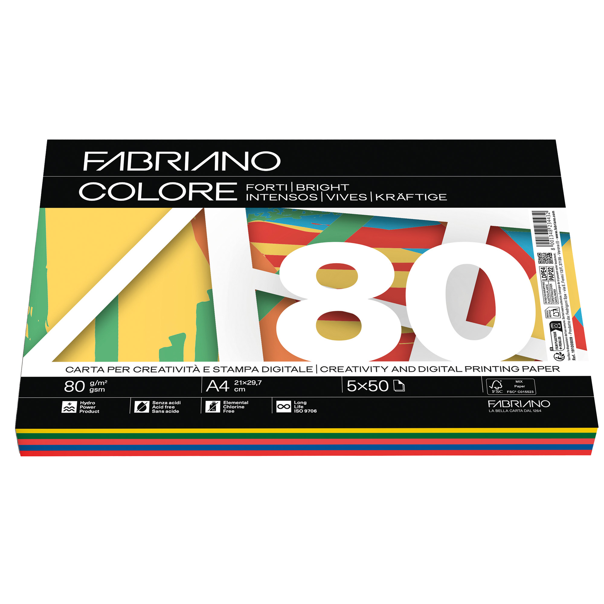 Carta Fabriano Colore - A4 - 80 gr …