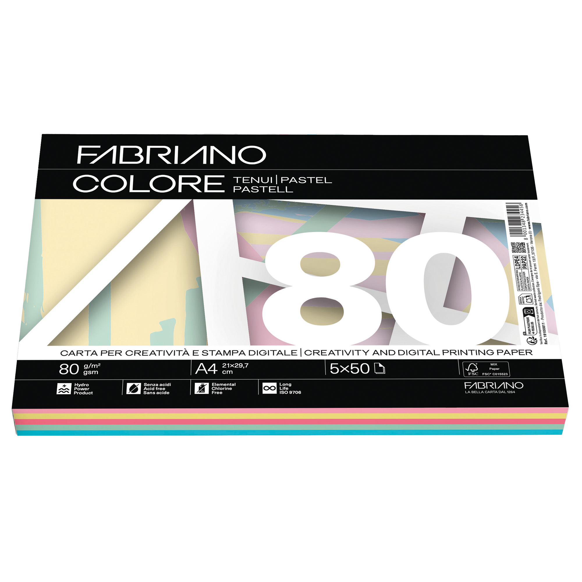 Carta Fabriano Colore - A4 - 80 gr …