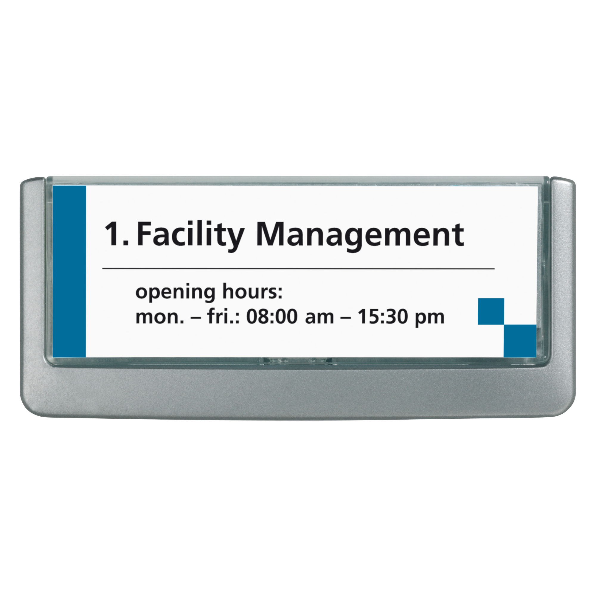 Targa per porte/pareti Click Sign - 14,9 x …