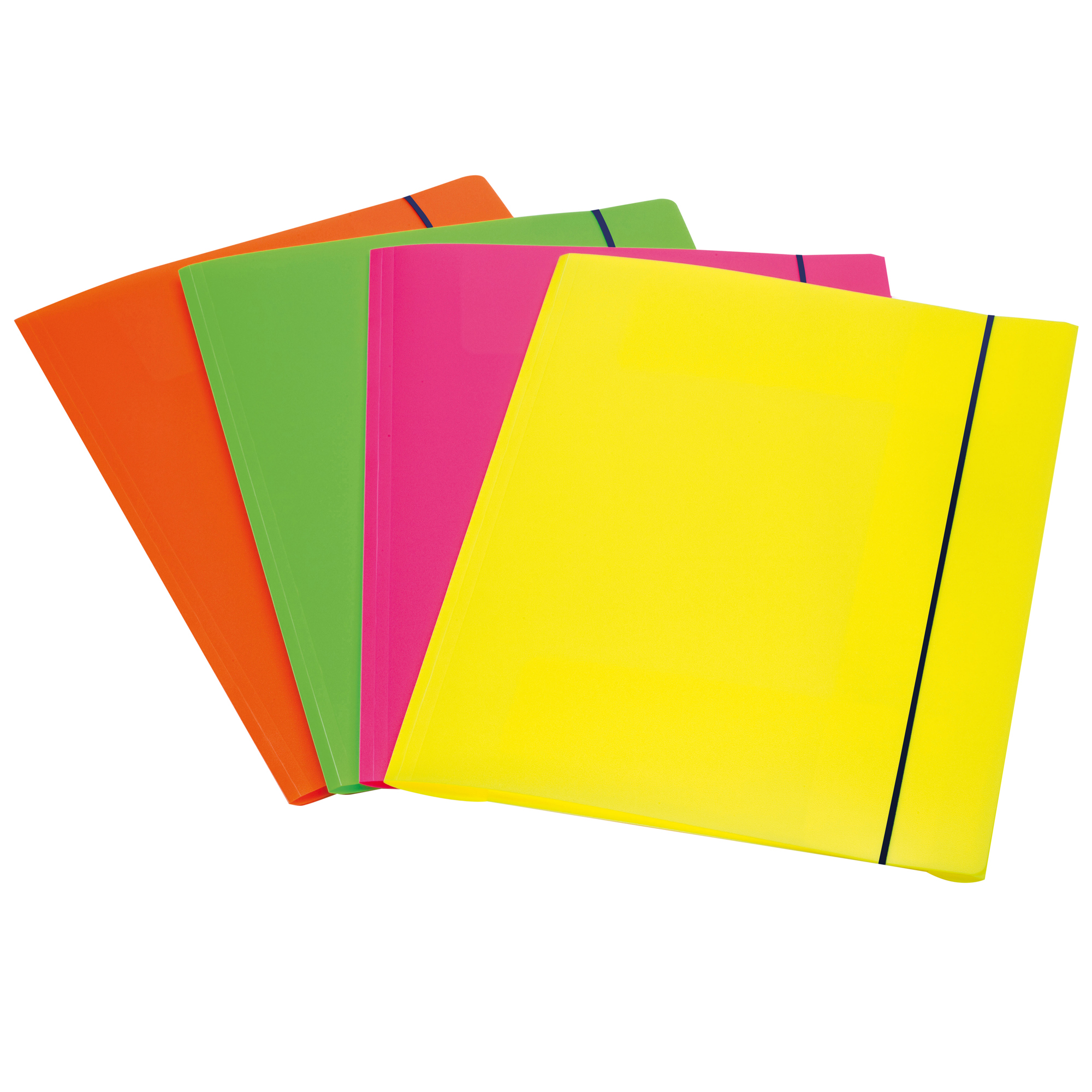 Leonardi - Cartelletta a 3 lembi - per 250 x 350 mm - disponibile in colori assortiti