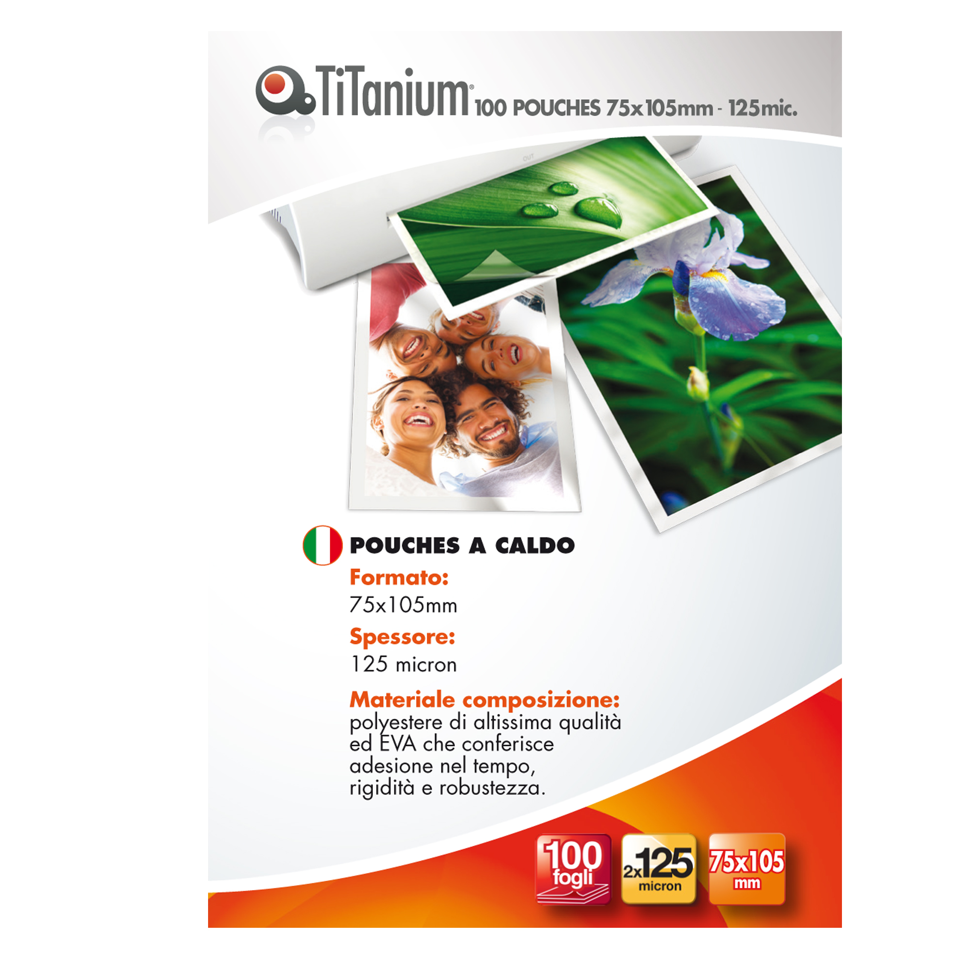 Pouches - jumbo card - 75x105 mm - …