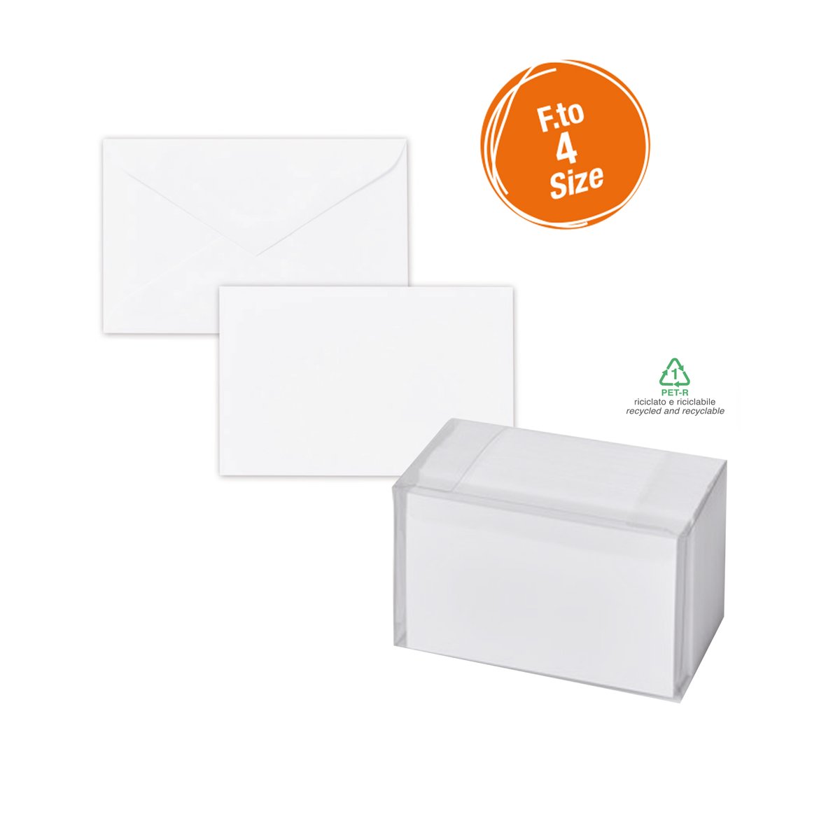 Scatola 100 biglietti + 100 buste - Dalmazia …