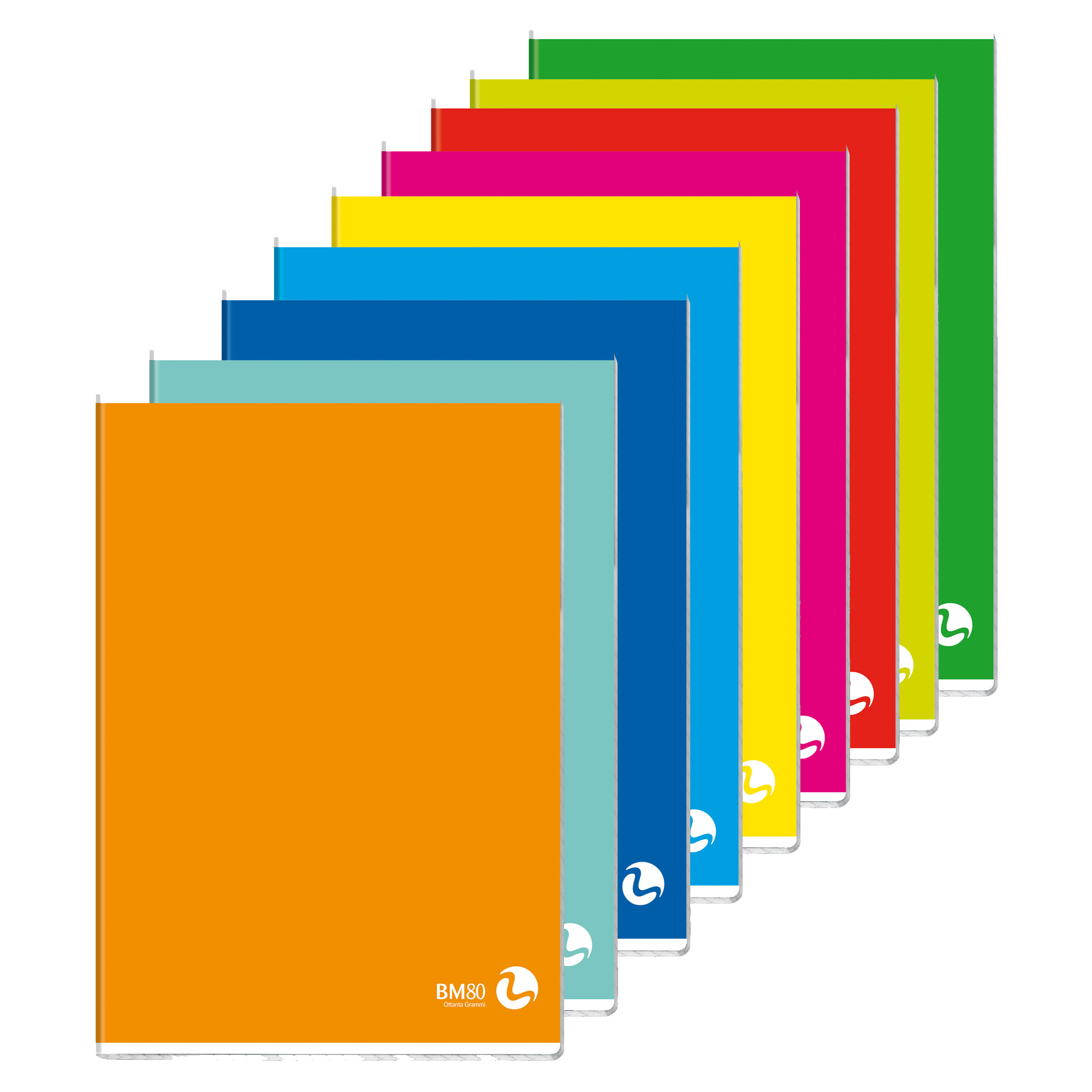 Maxiquaderno Color 80 Basic - A4 - 10mm …