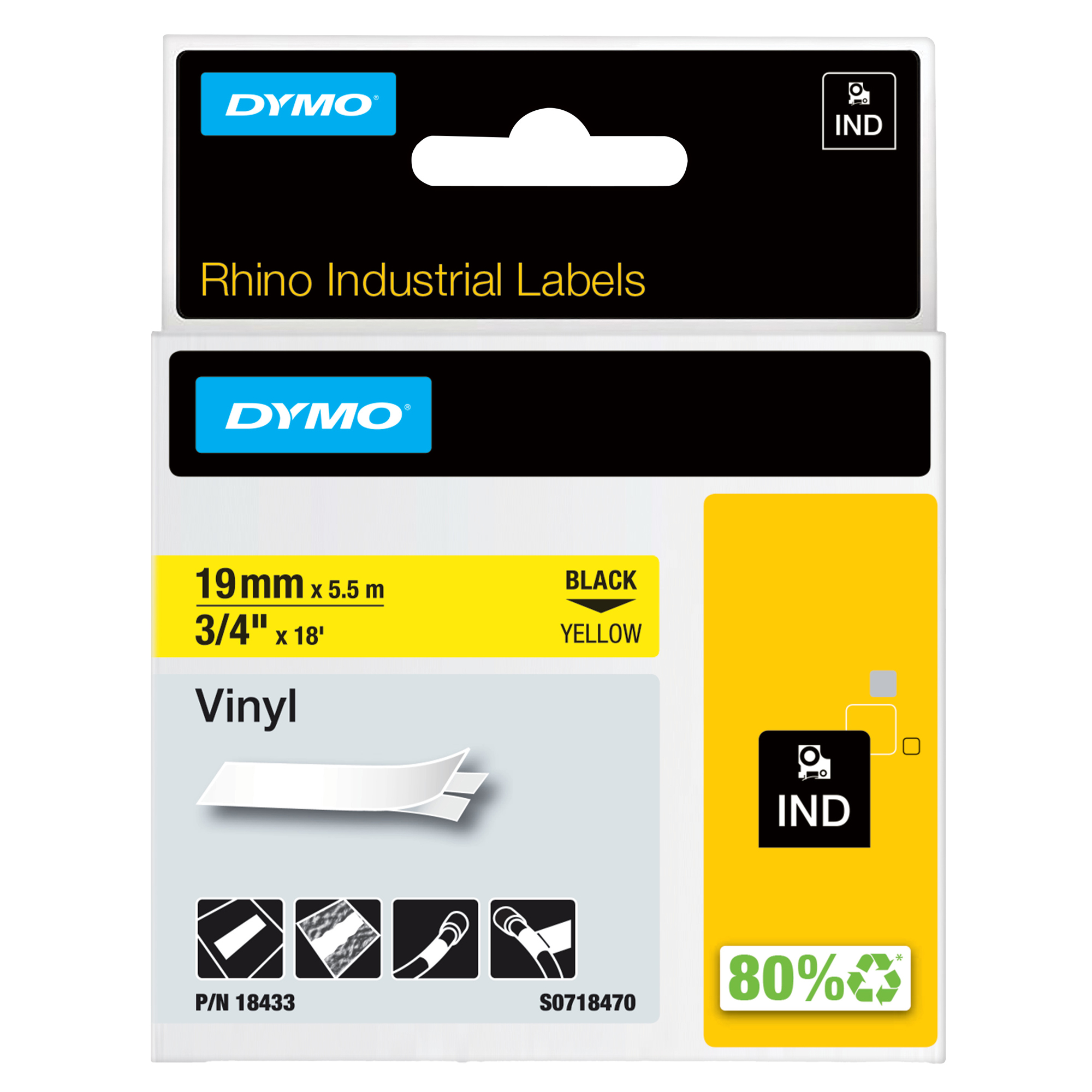 Nastro Rhino 18433 - 19 mm x 5,5 …