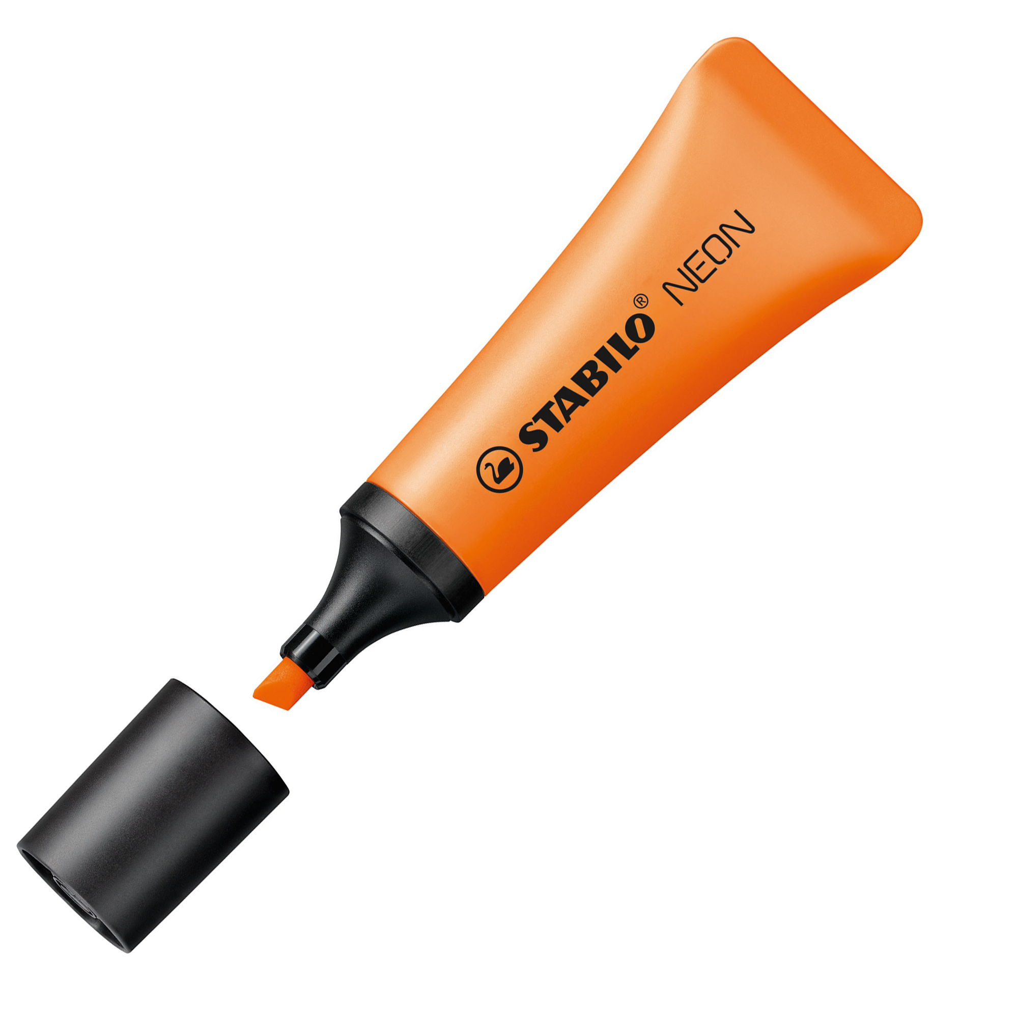 STABILO NEON - Evidenziatore - arancione fluorescente - inchiostro base acqua - 2-5 mm