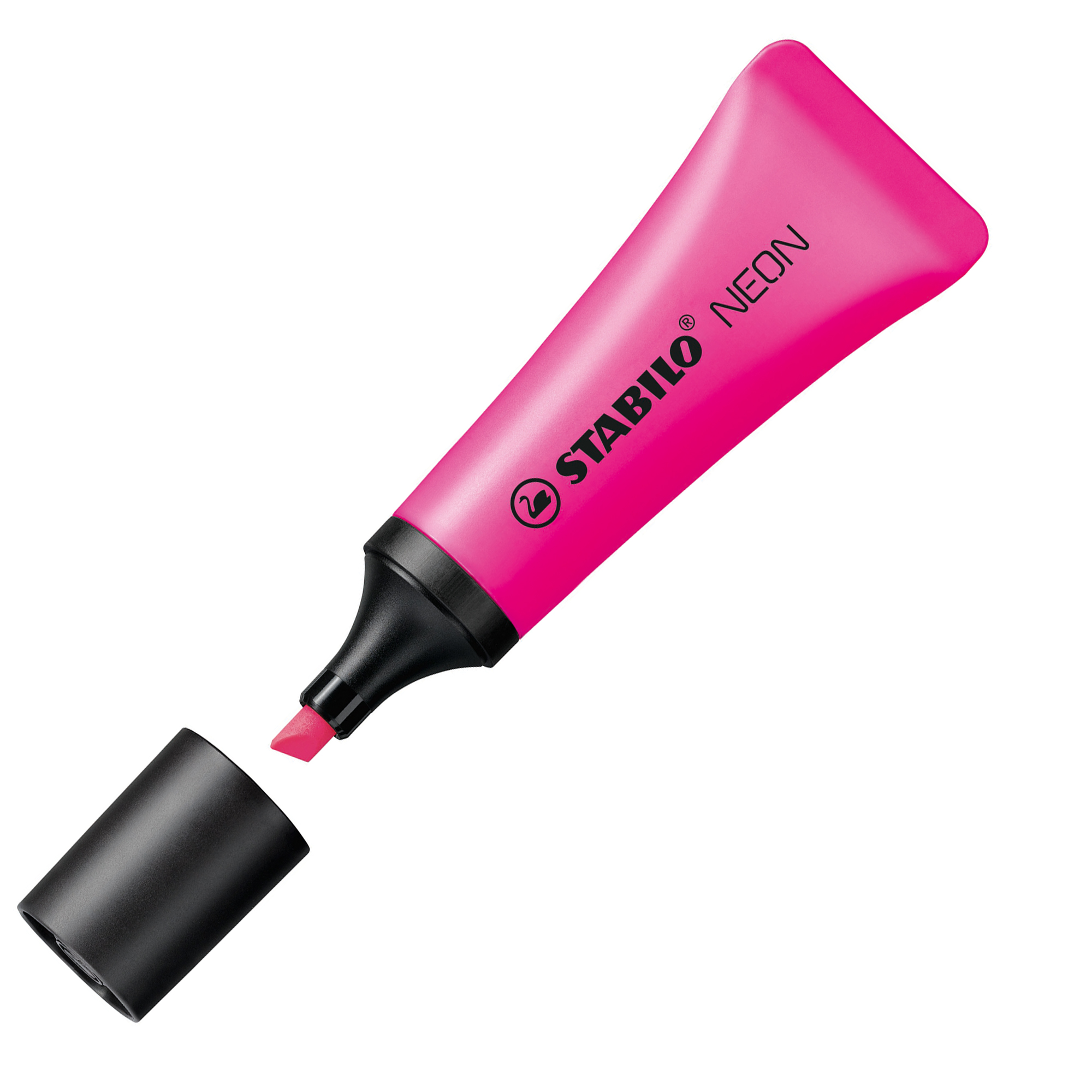 STABILO NEON - Evidenziatore - rosa fluorescente - inchiostro base acqua - 2-5 mm