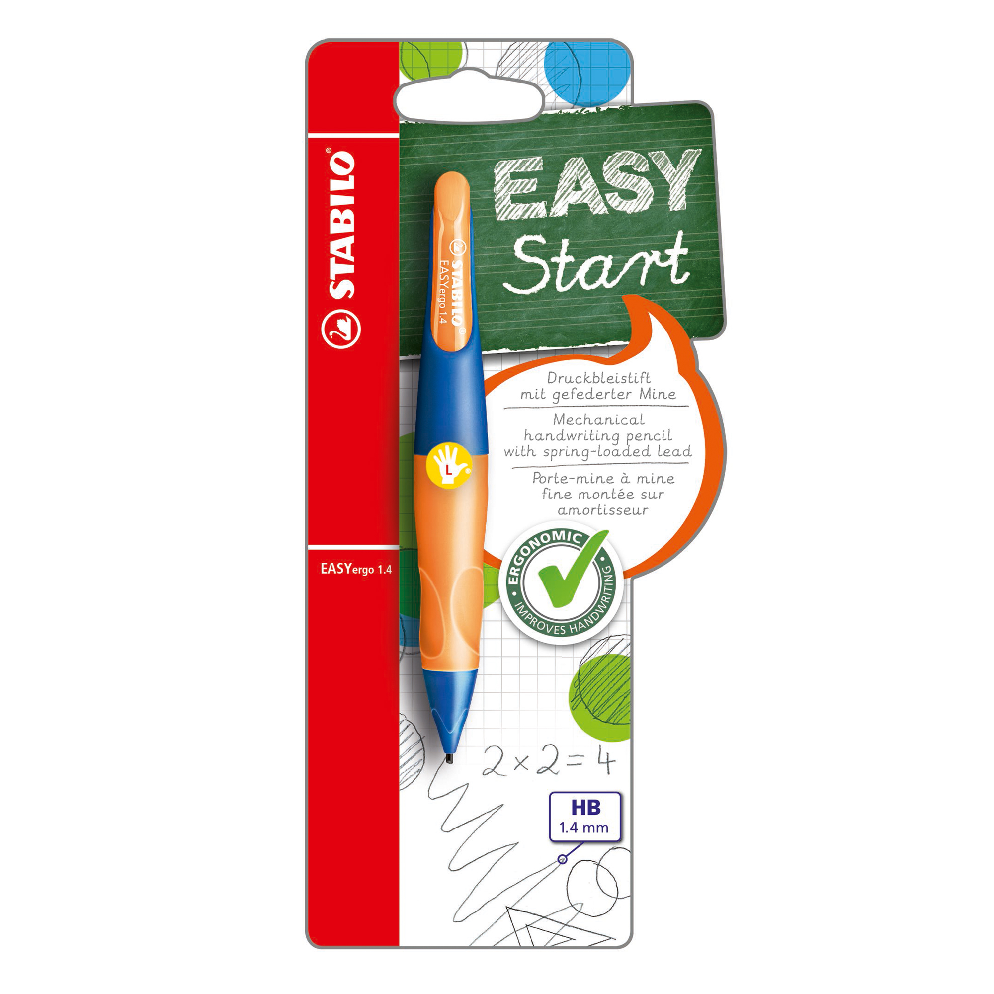 Portamine Easyergo - 1,4mm + 3 mine - …