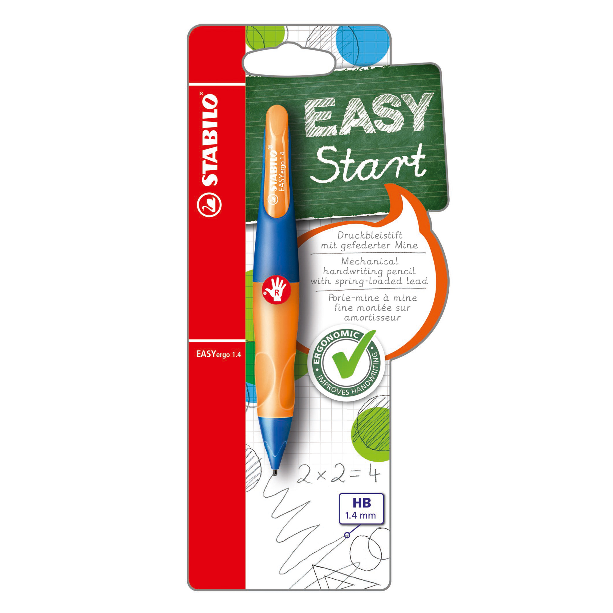 Portamine Easyergo - 1,4mm + 3 mine - …
