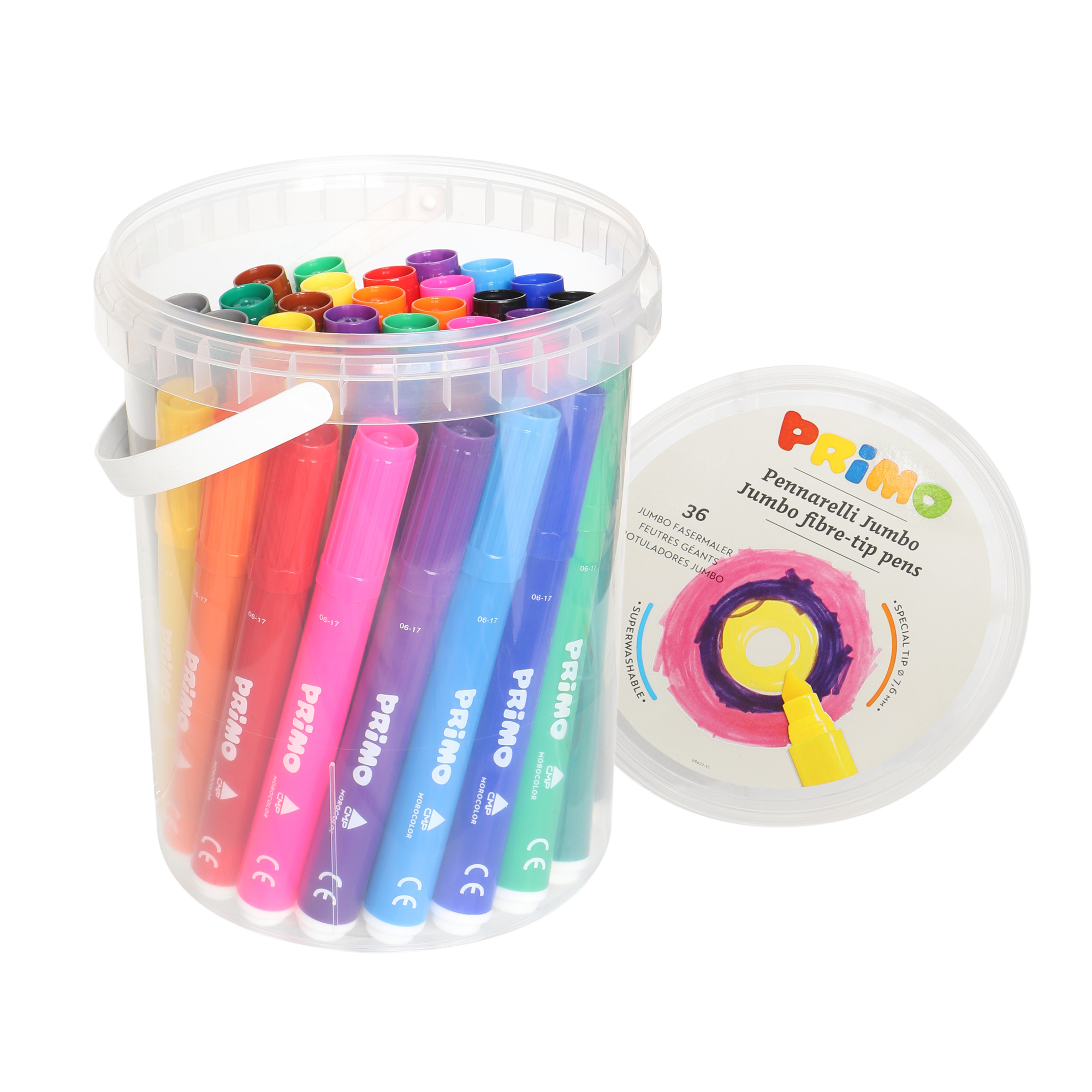 Pennarelli Jumbo - punta ø7,6mm - colori assortiti …