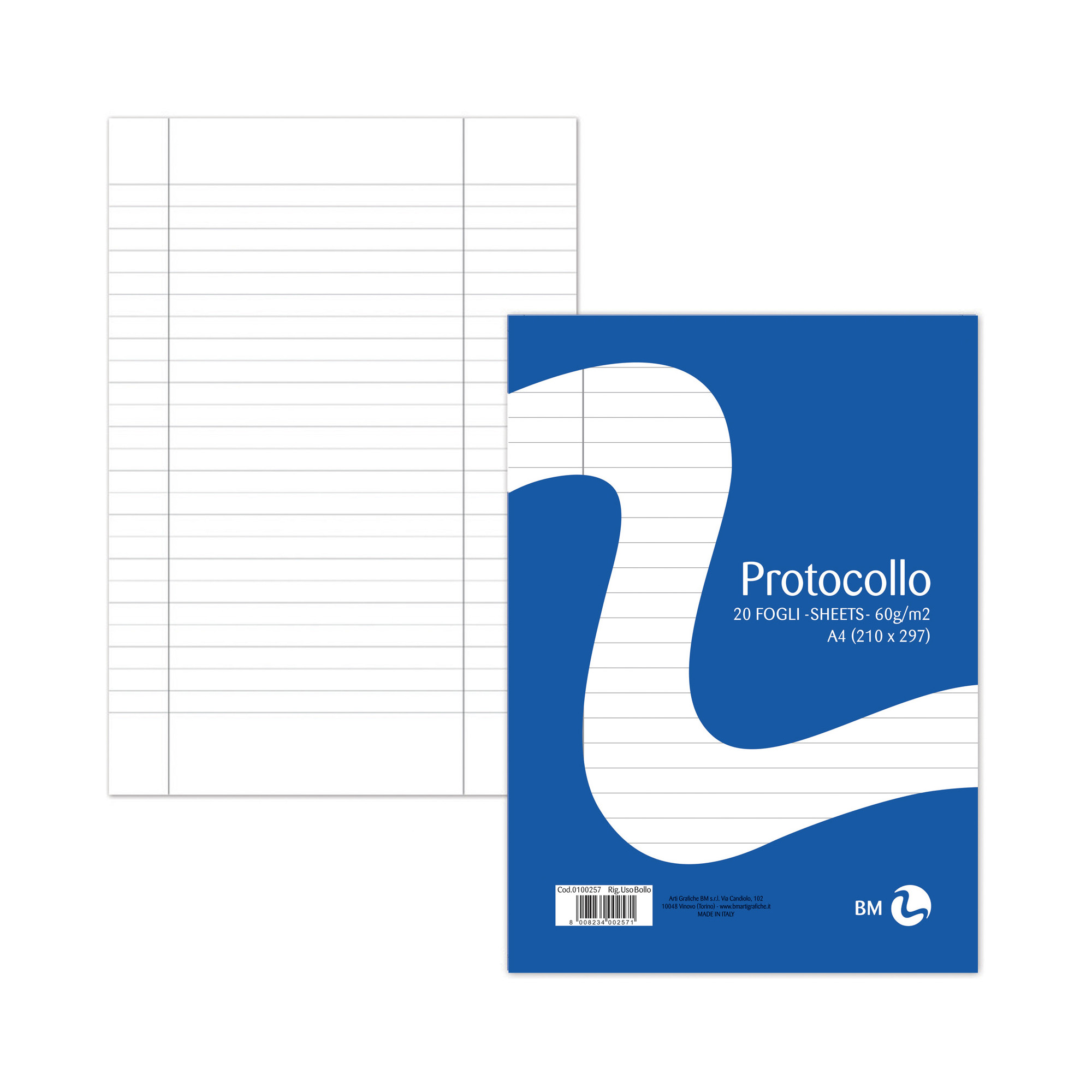 Foglio protocollo - A4 - uso bollo - …