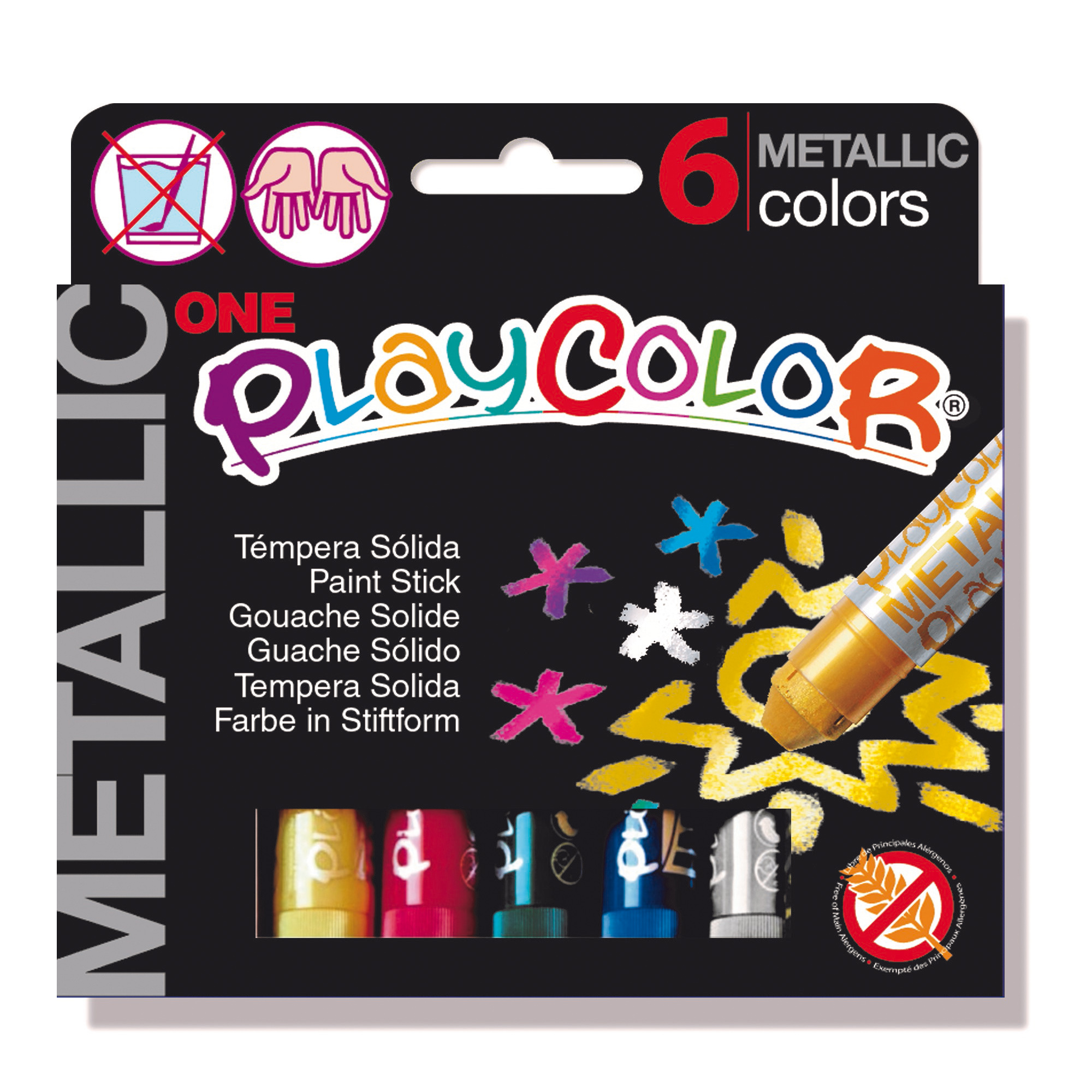 Tempera solida in stick Playcolor - 10gr - …