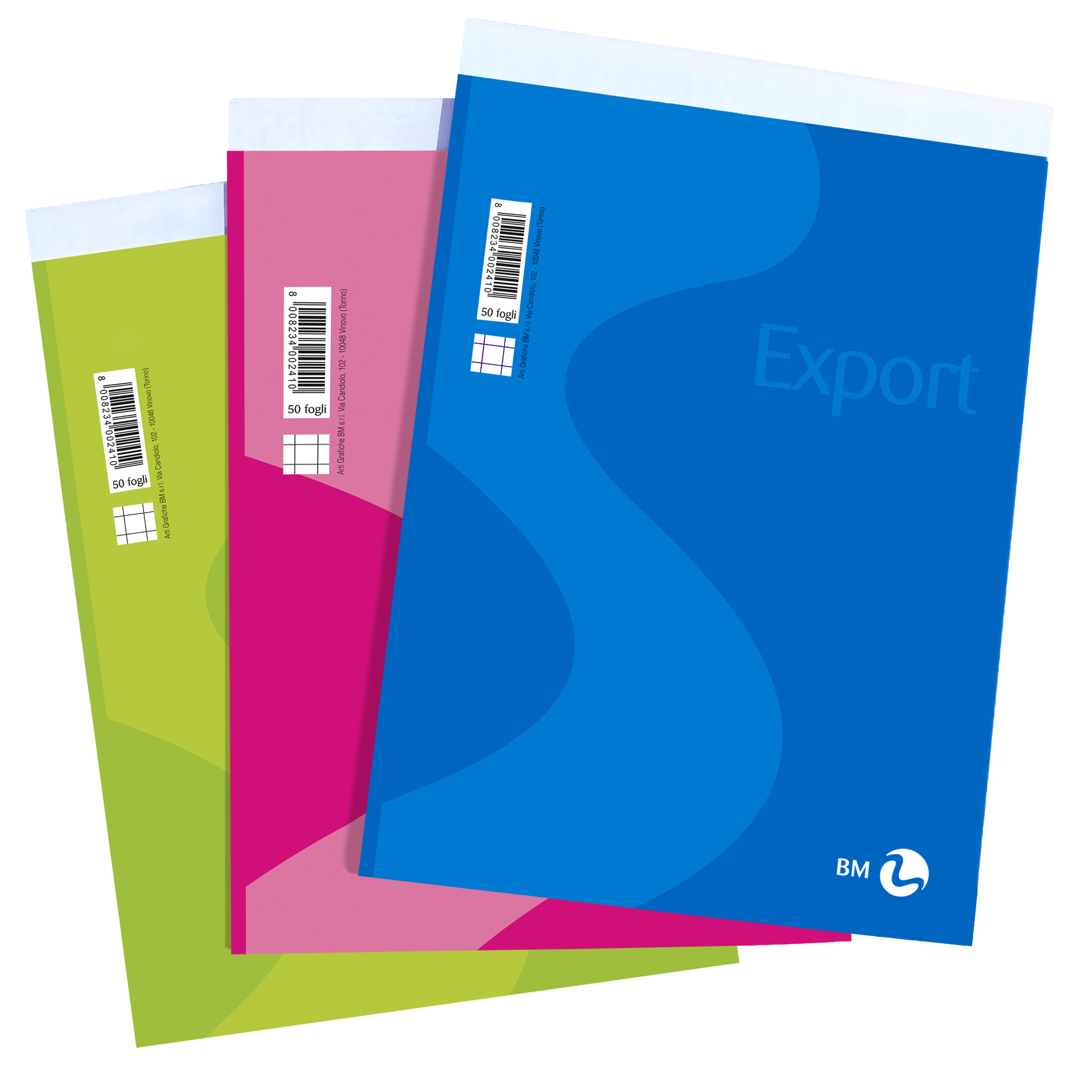 Blocco note Export - 5mm - 210 x …