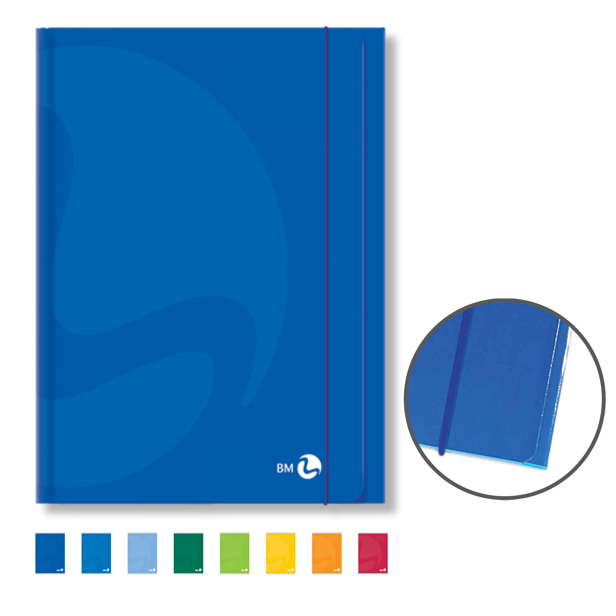 Cartella 3 lembi con elastico Color - A4 …