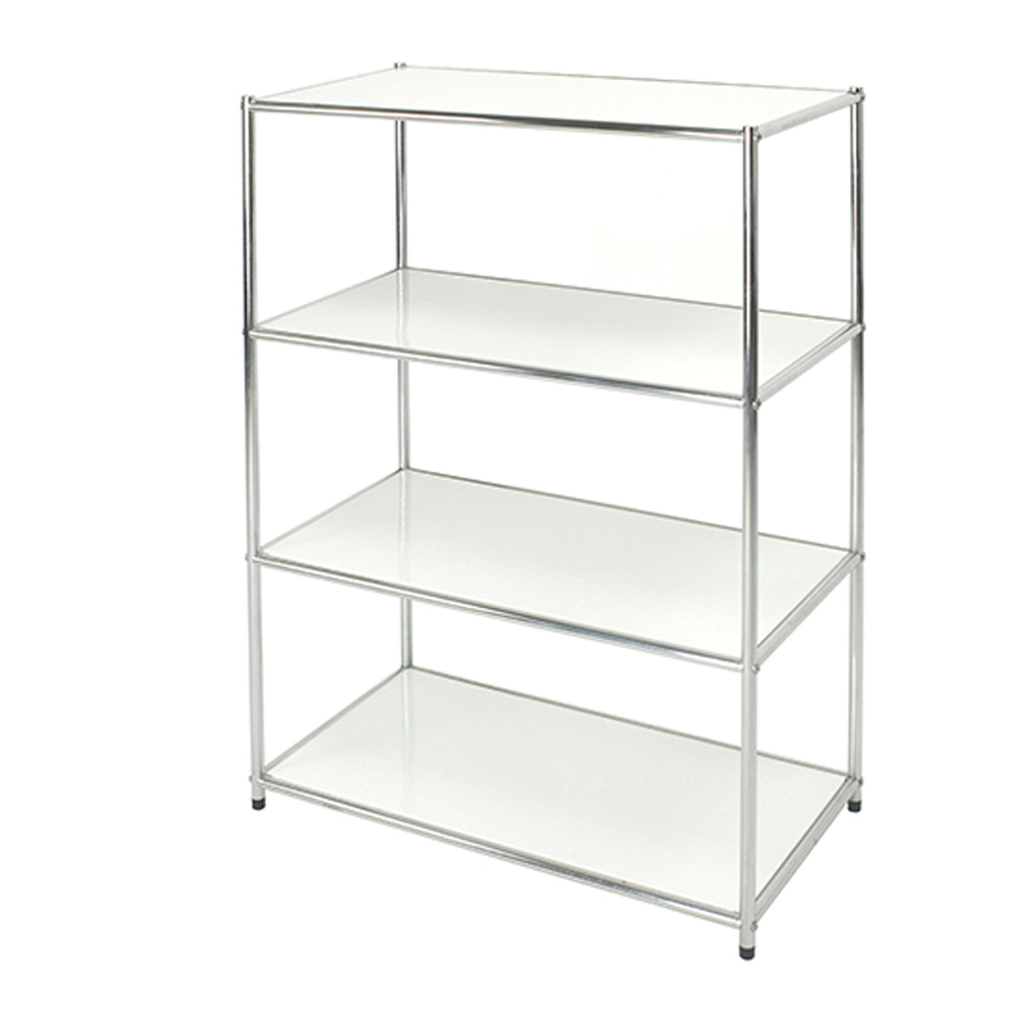 Libreria Easy System - 4 ripiani - acciaio …