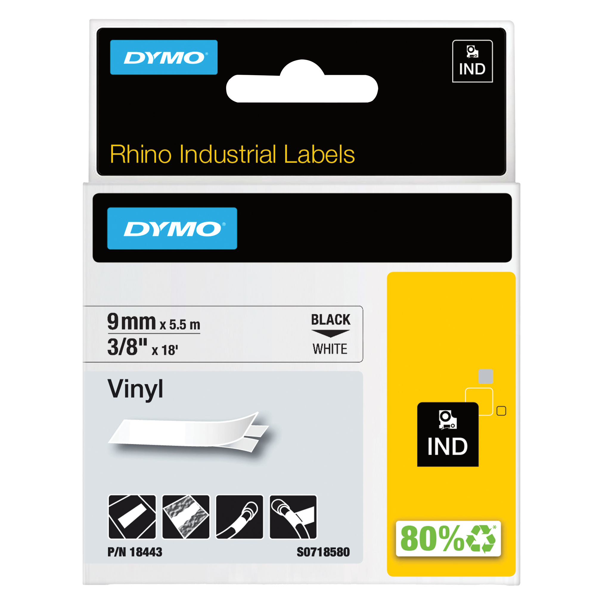 Nastro Rhino 18443 - 9 mm x 5,5 …
