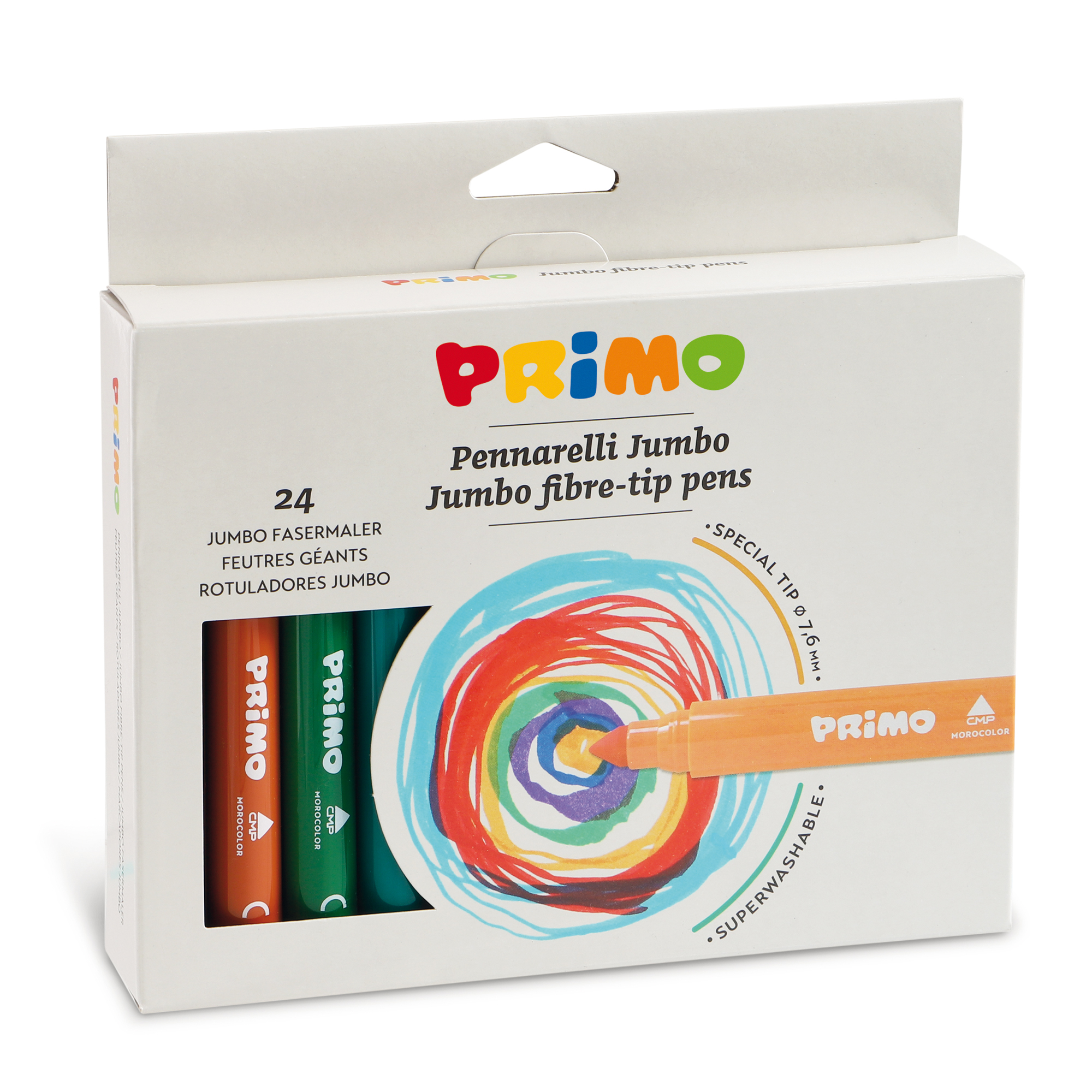 Pennarelli Jumbo - punta ø7,6mm - colori assortiti …