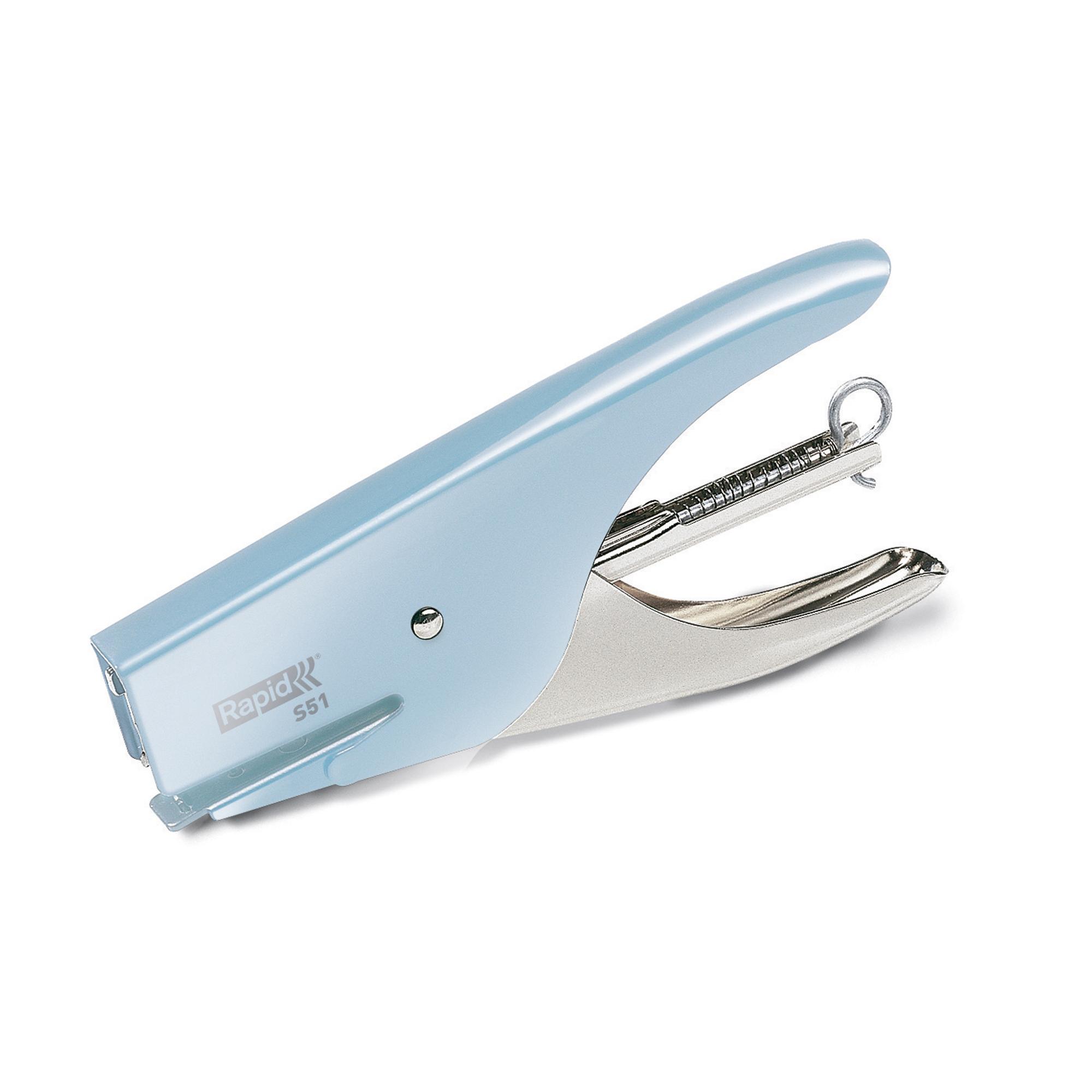 Rapid Retro S51 - Graffatrice - 15 fogli - 21/4 - acciaio, metallo - fondant blue