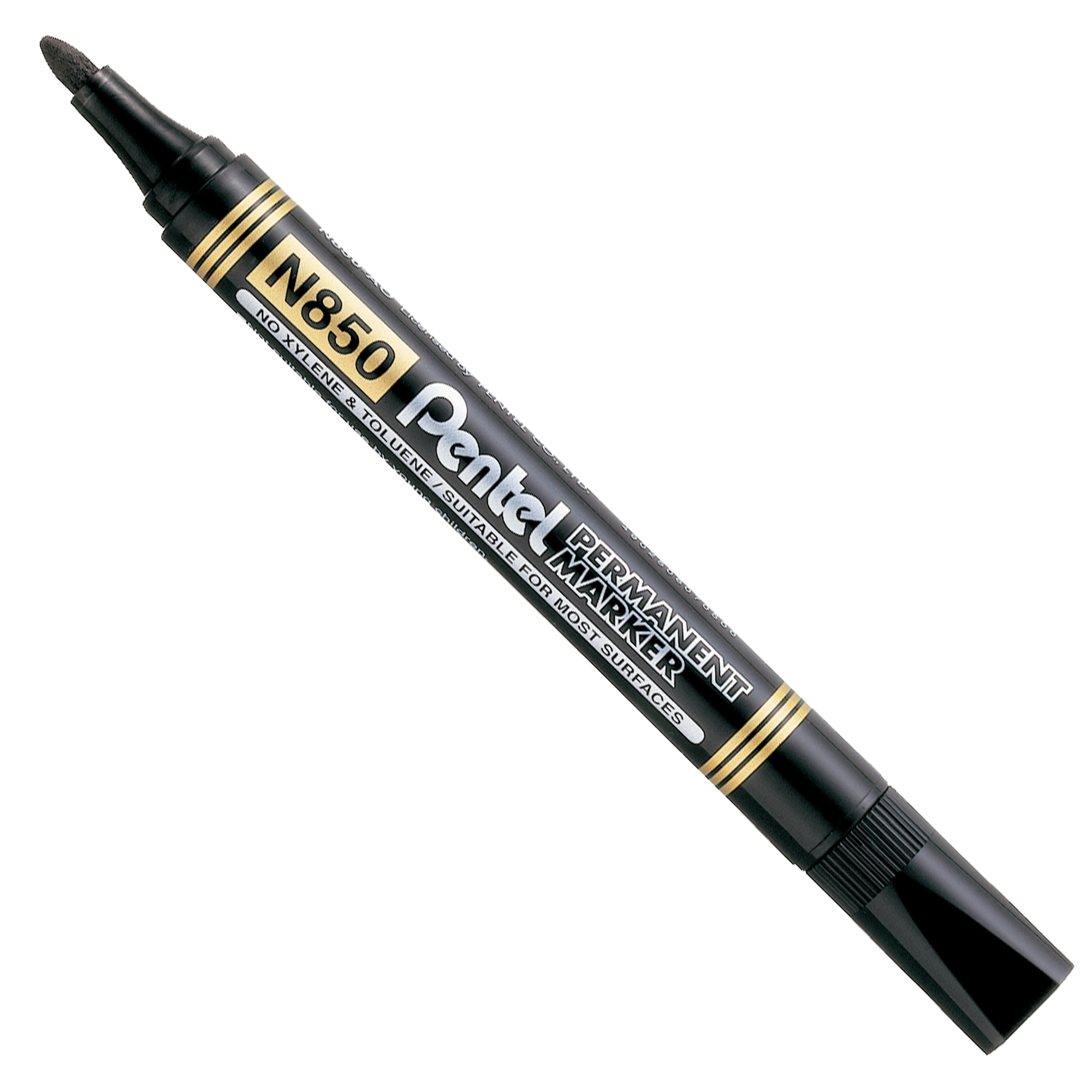 Pentel N850 - Marcatore - permanente - nero - 2.1 mm