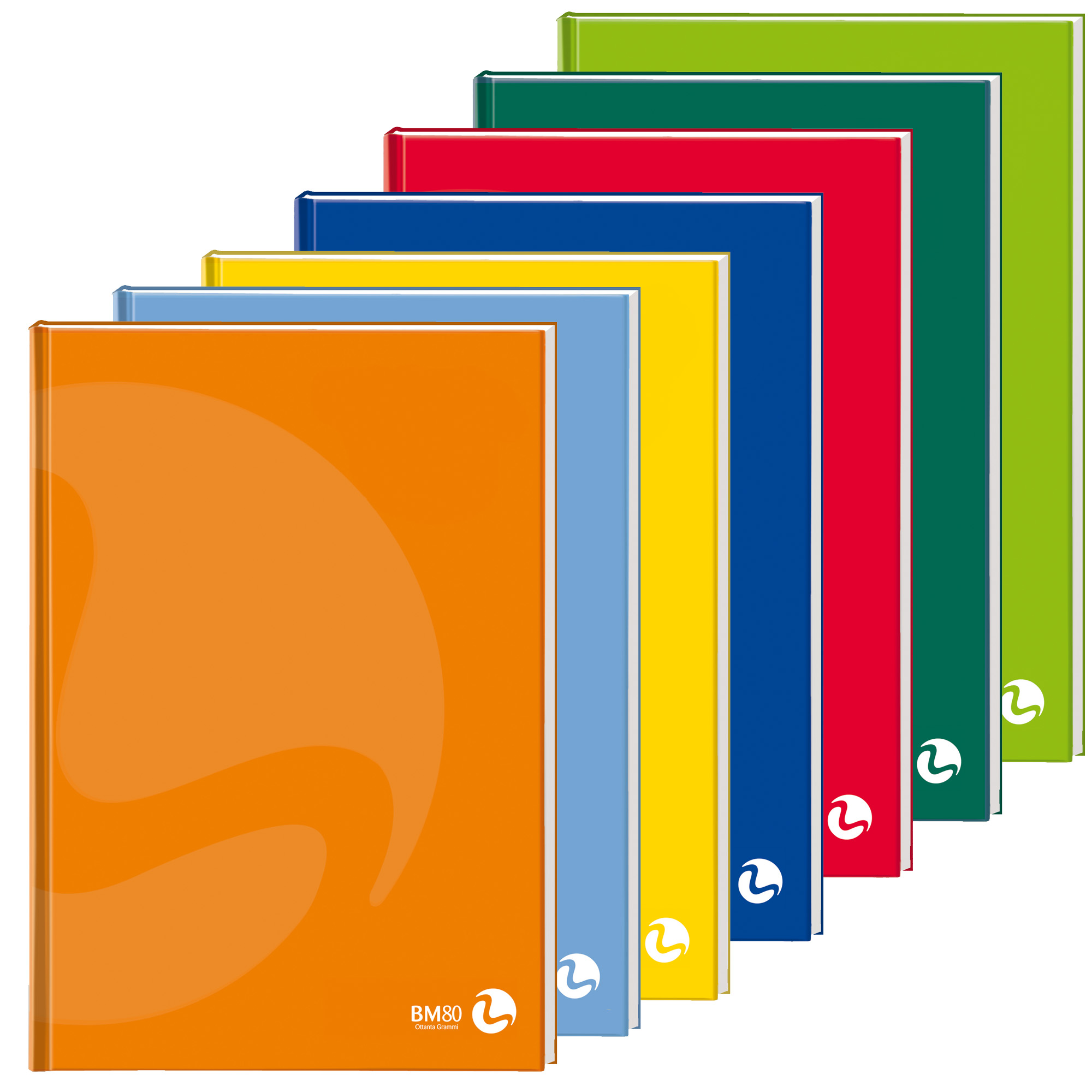 Maxiquaderno Color 80 - A4 - 5mm - …