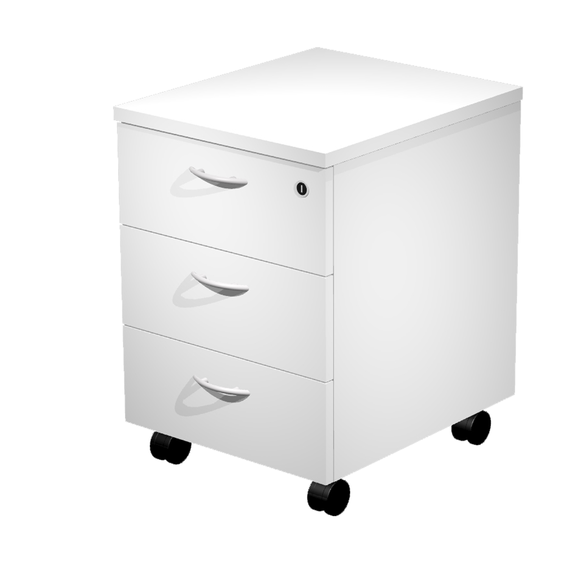 Cassettiera Easy - 3 cassetti - con ruote …