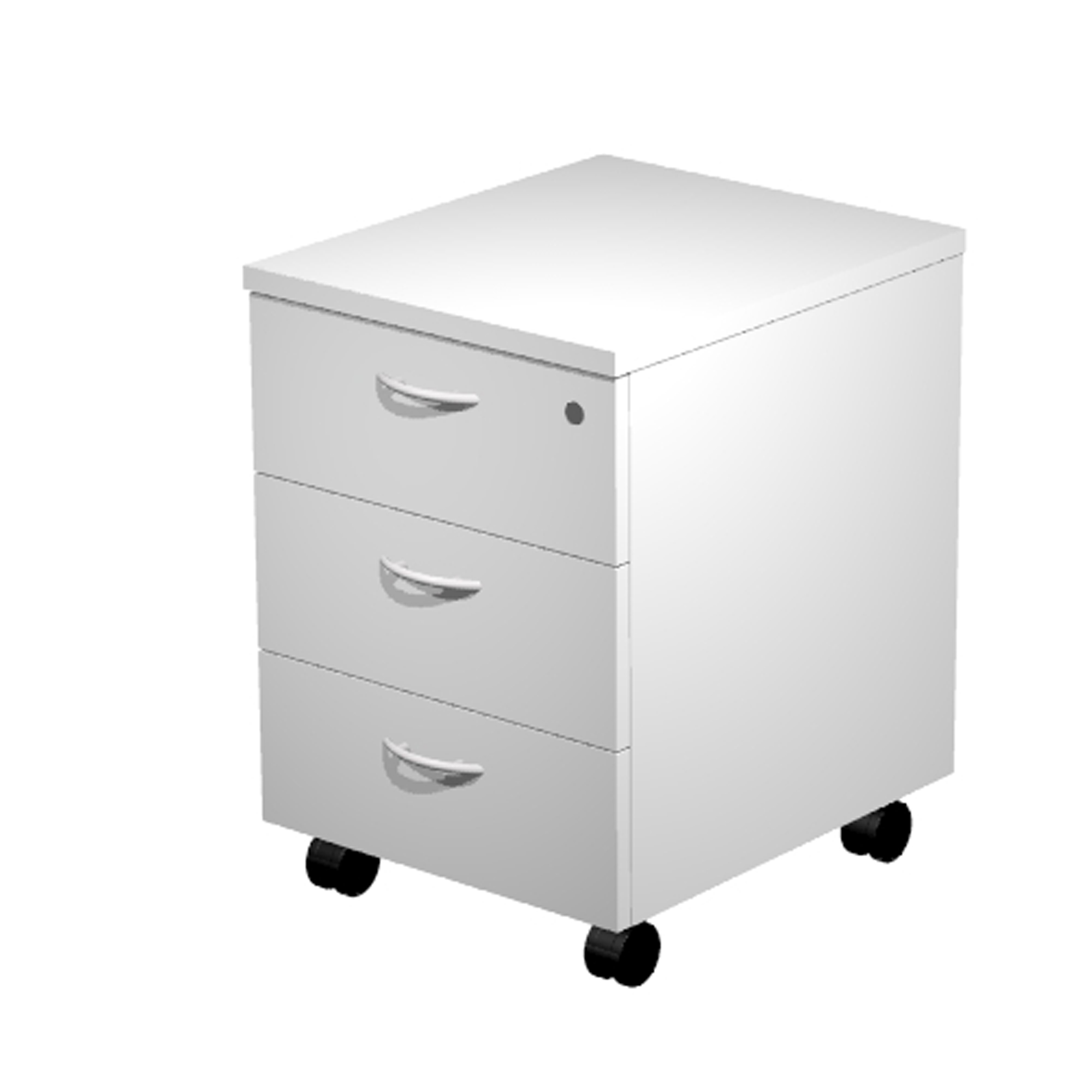 Cassettiera Easy - 3 cassetti - con ruote …
