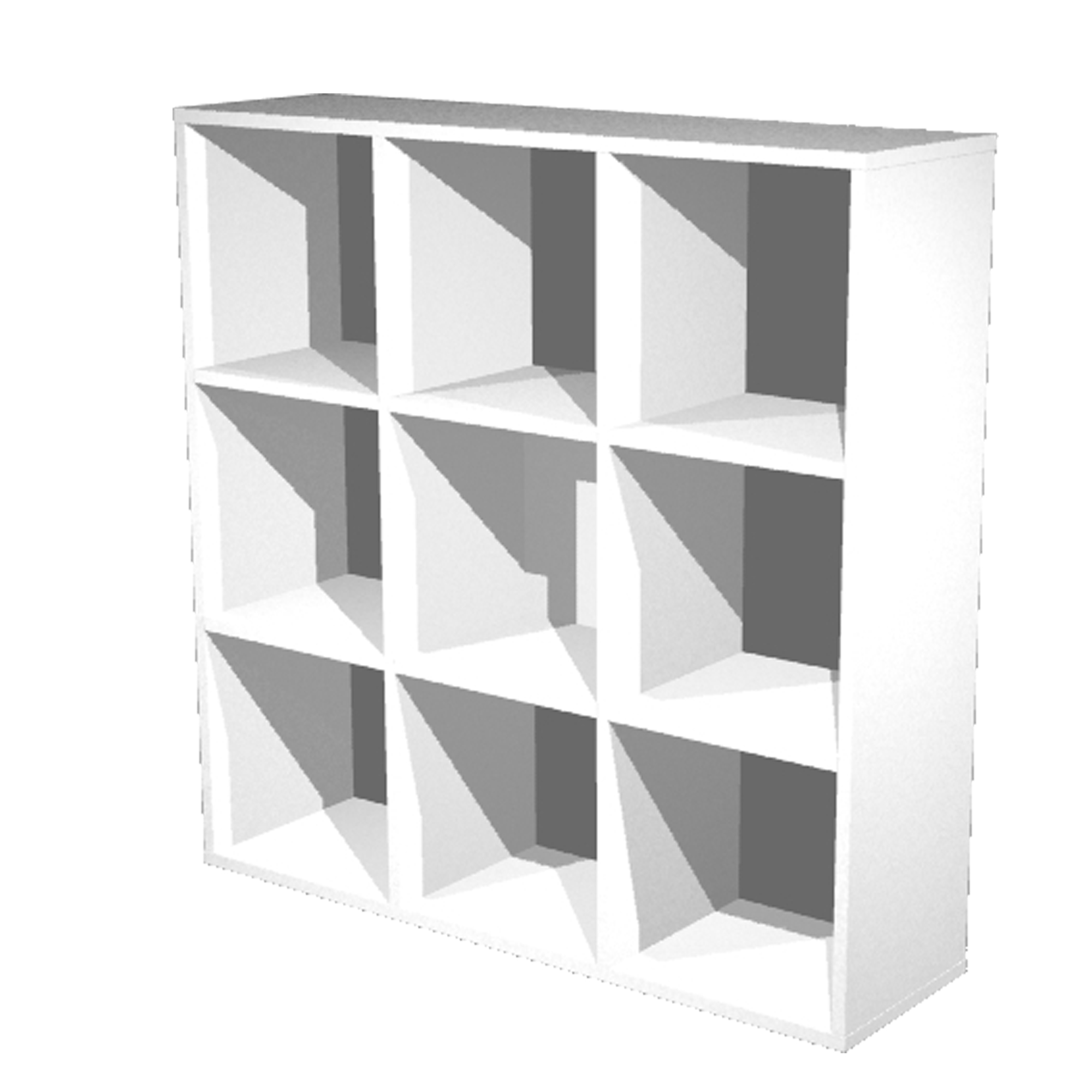 Libreria casellario Rainbow - 9 caselle - 104,1x29,2x103,9 …