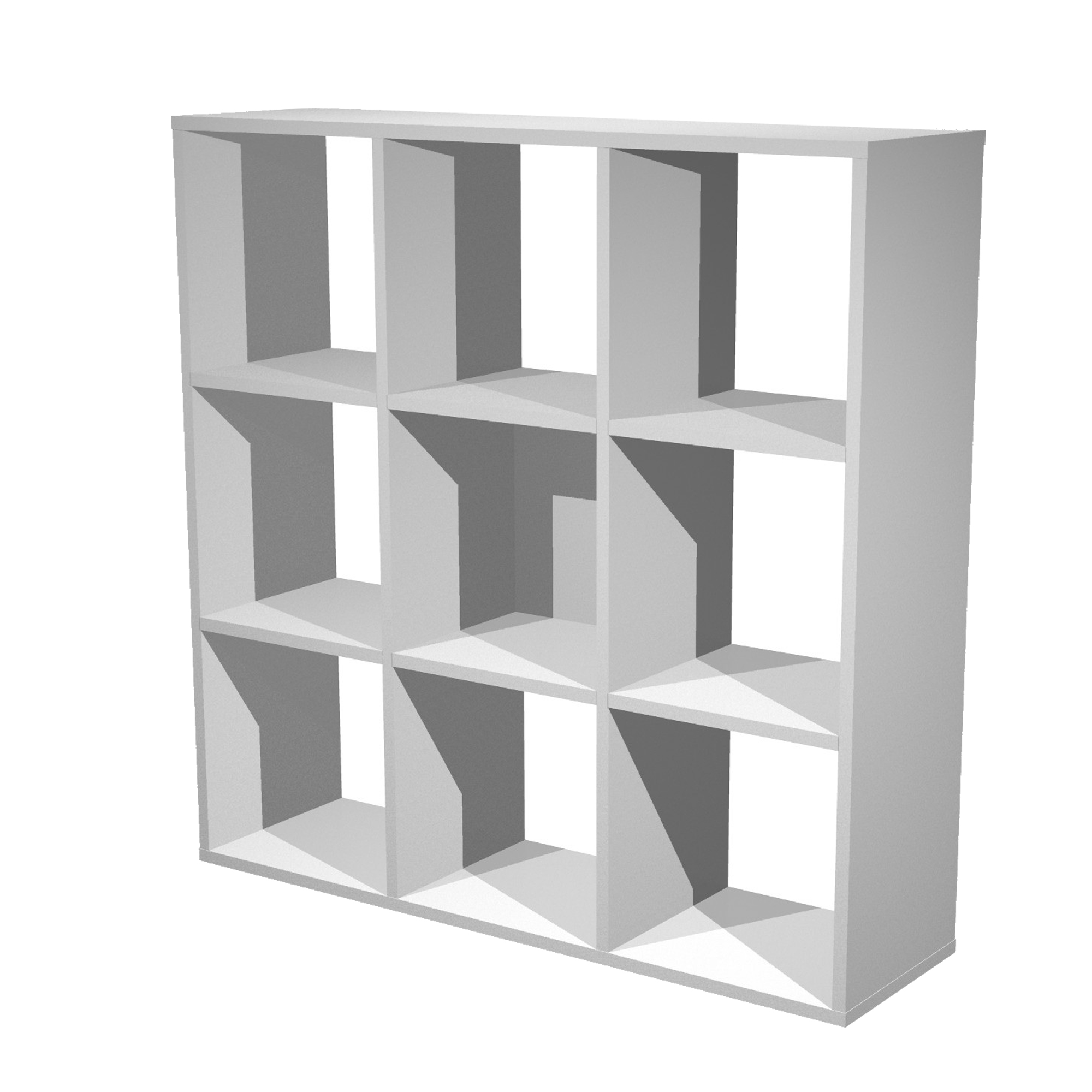 Libreria casellario Rainbow - 9 caselle - 104,1x29,2x103,9 …