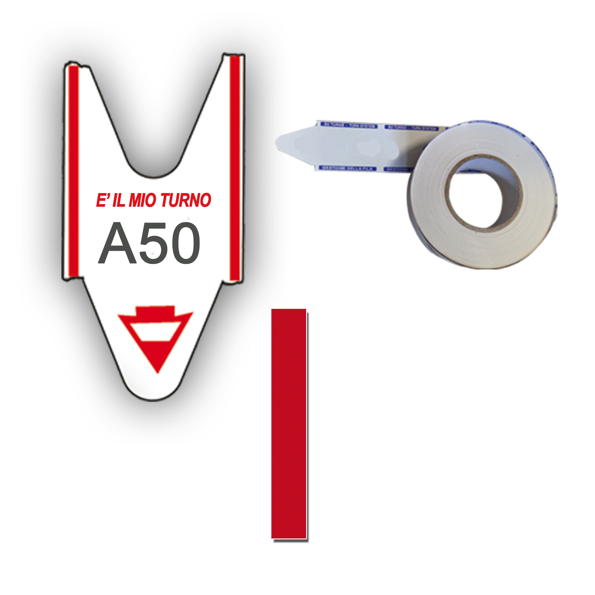 Rotolo da 2000 ticket per elimina code - …