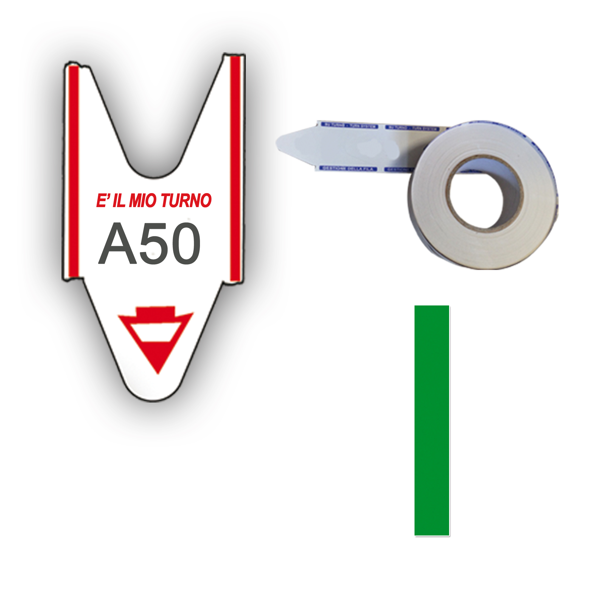Rotolo da 2000 ticket per elimina code - …