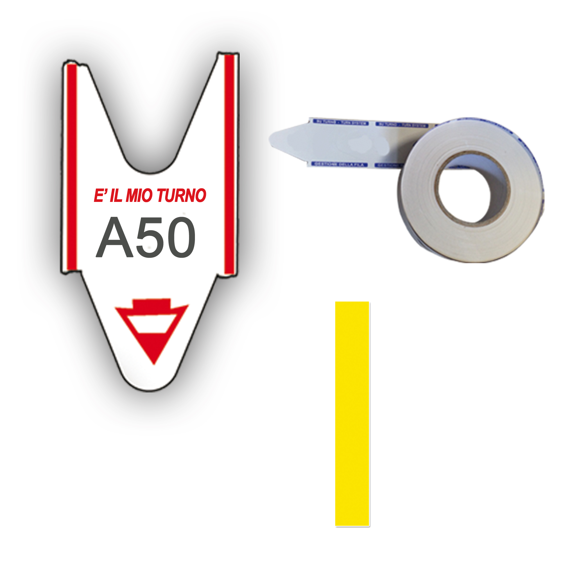 Rotolo da 2000 ticket per elimina code - …