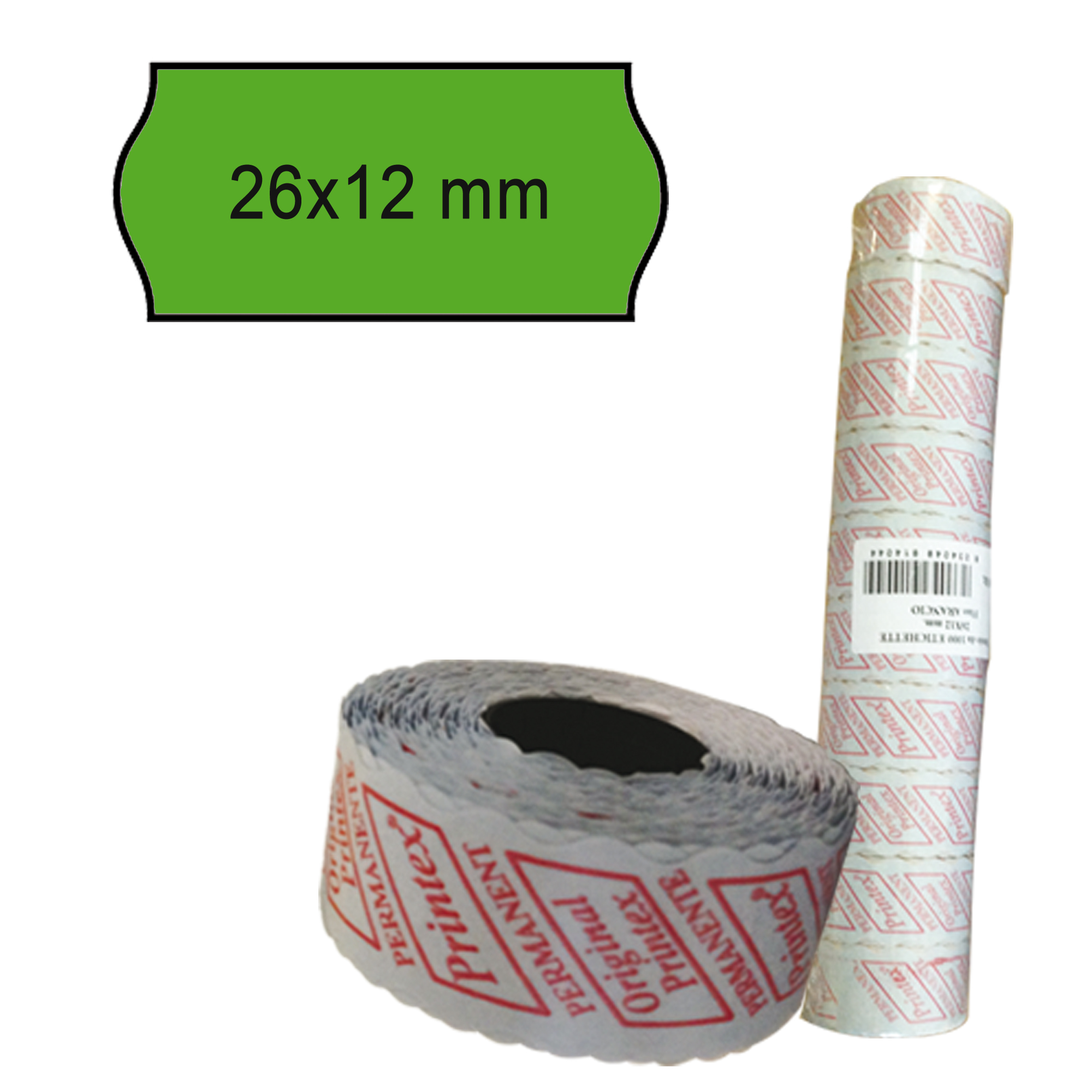 Rotolo da 1000 etichette a onda per Printex …