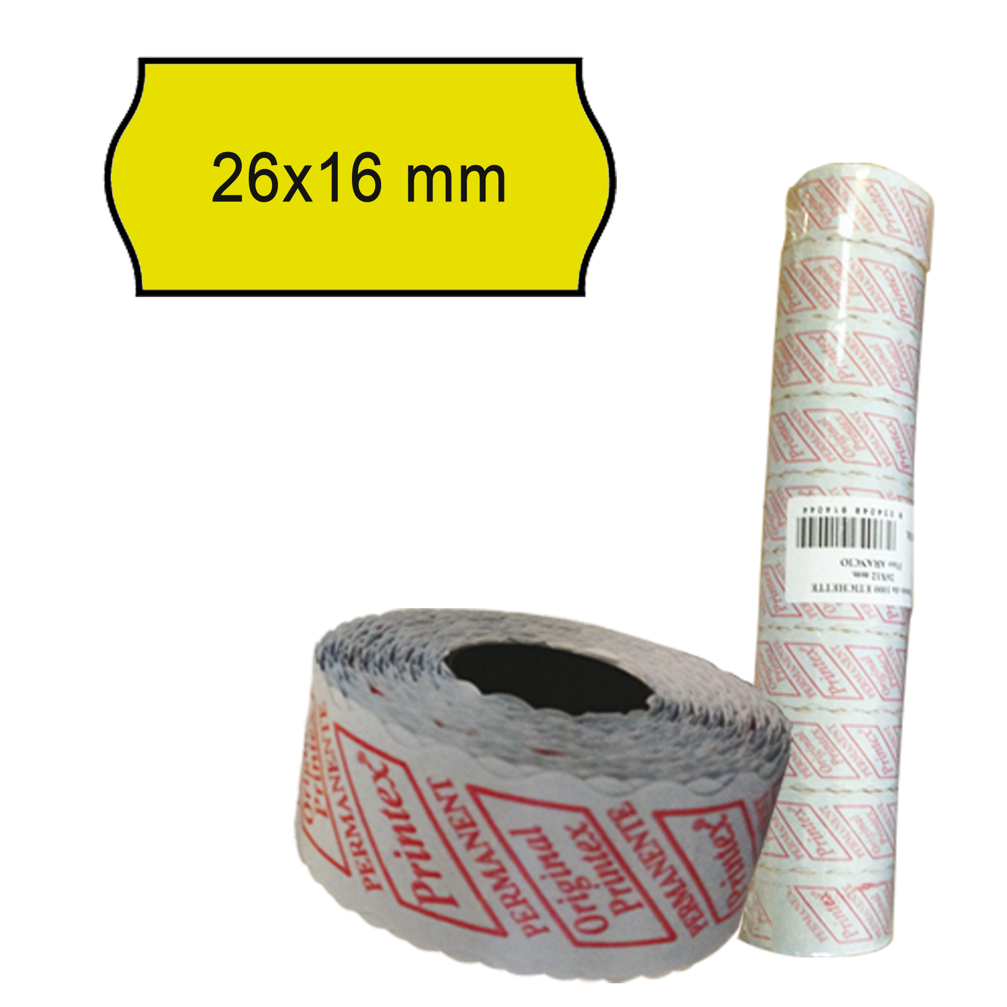 Rotolo da 1000 etichette a onda per Printex …