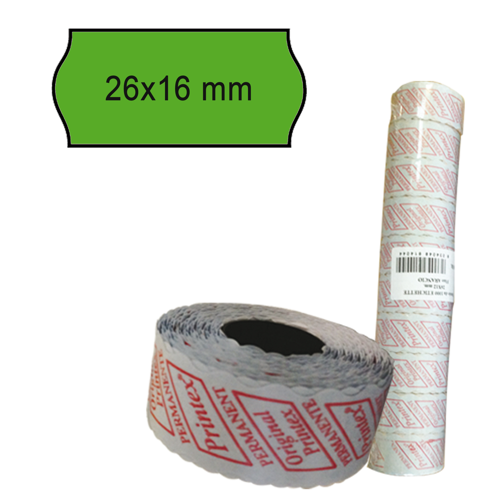 Rotolo da 1000 etichette a onda per Printex …