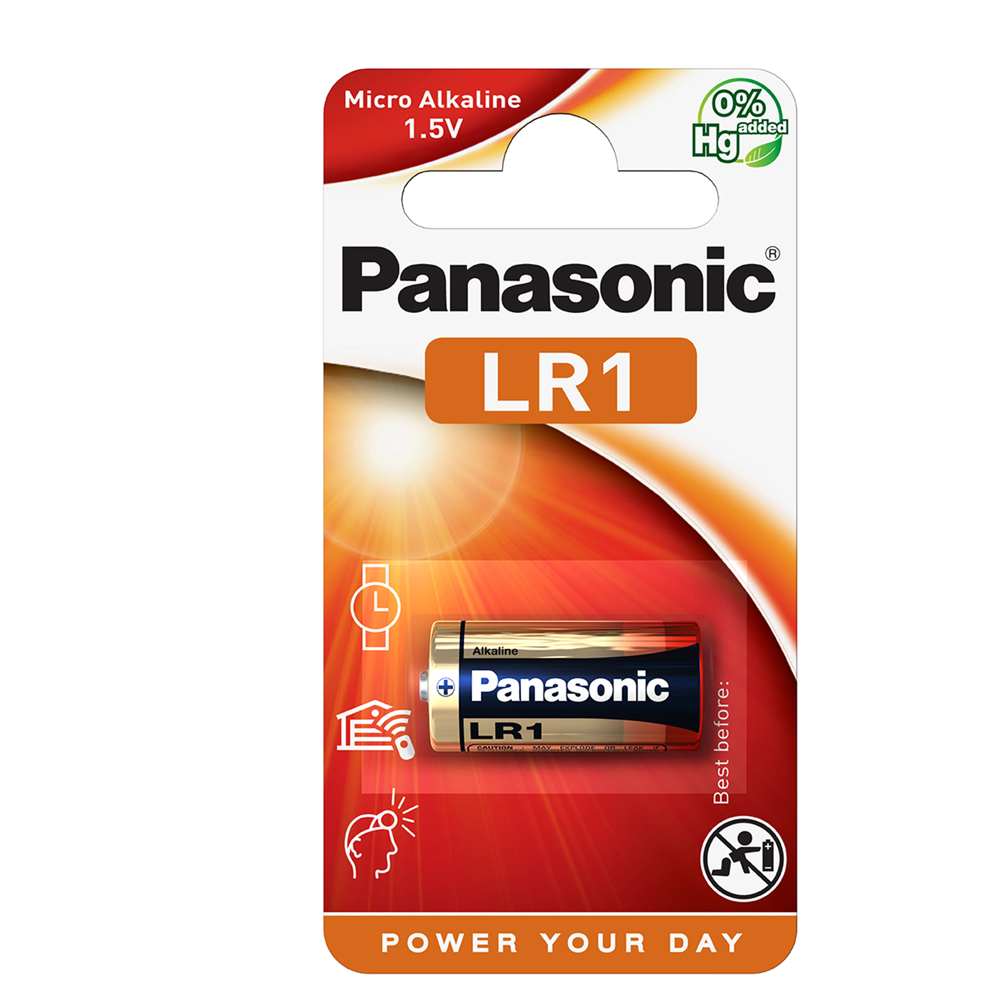 Pila - LR1 - 1,5V - alcalina - …