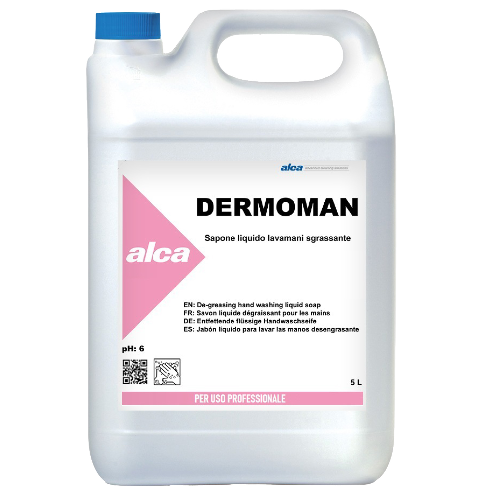 Sapone liquido Dermoman - fiorito - sporco medio …