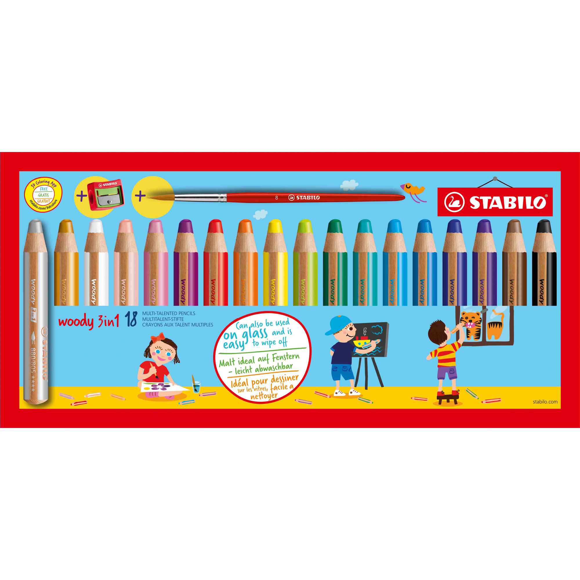Pastelli Woody 3 in 1 - mina 10 …
