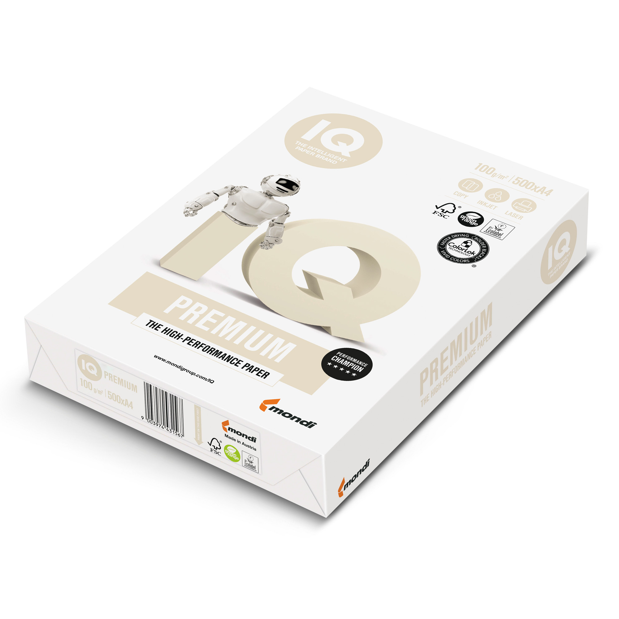 Carta IQ Premium - A4 - 100 gr …